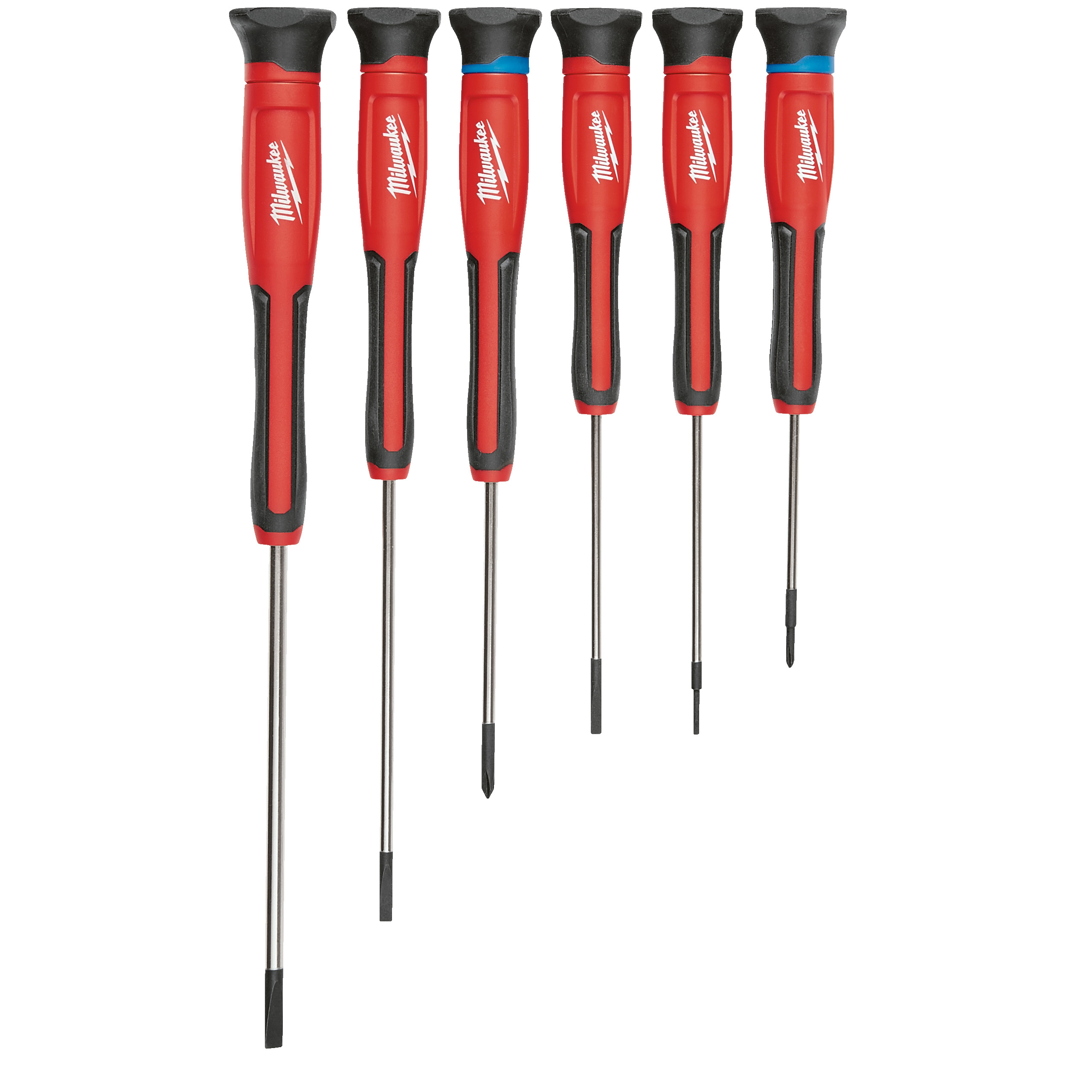 Juego de 6 destornilladores Precision Screwdrivers Milwaukee - Ref. 4932471869