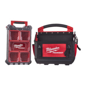 Bolsa portaherramientas PACKOUT™ de 40cm + organizador compacto PACKOUT™ Milwaukee