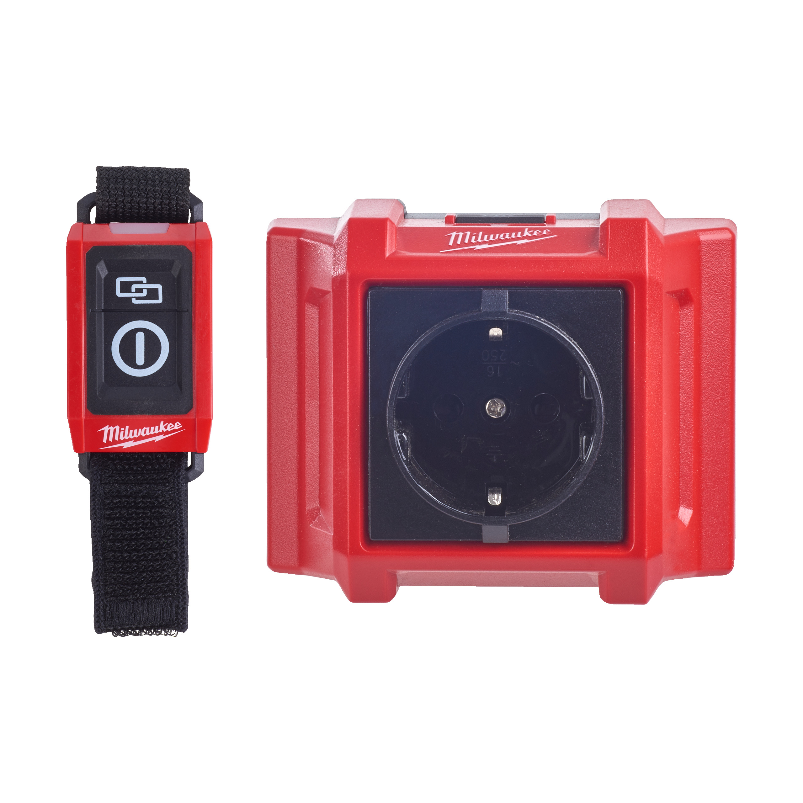 Enchufe y controlador para control remoto de aspirador Milwaukee
