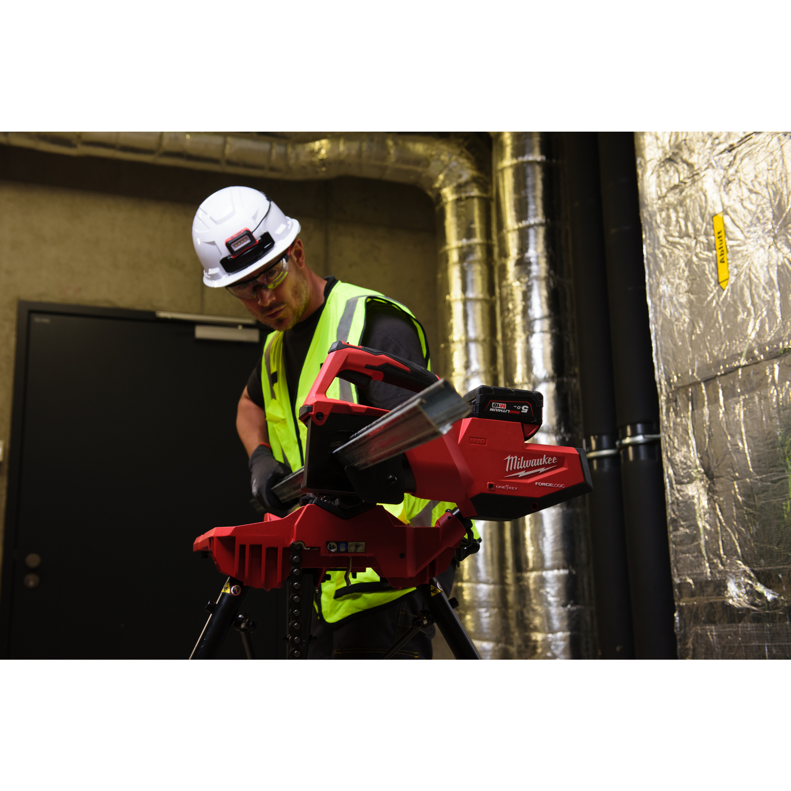 Casco BOLT™ 100 Blanco no ventilado Milwaukee - Imagen 3