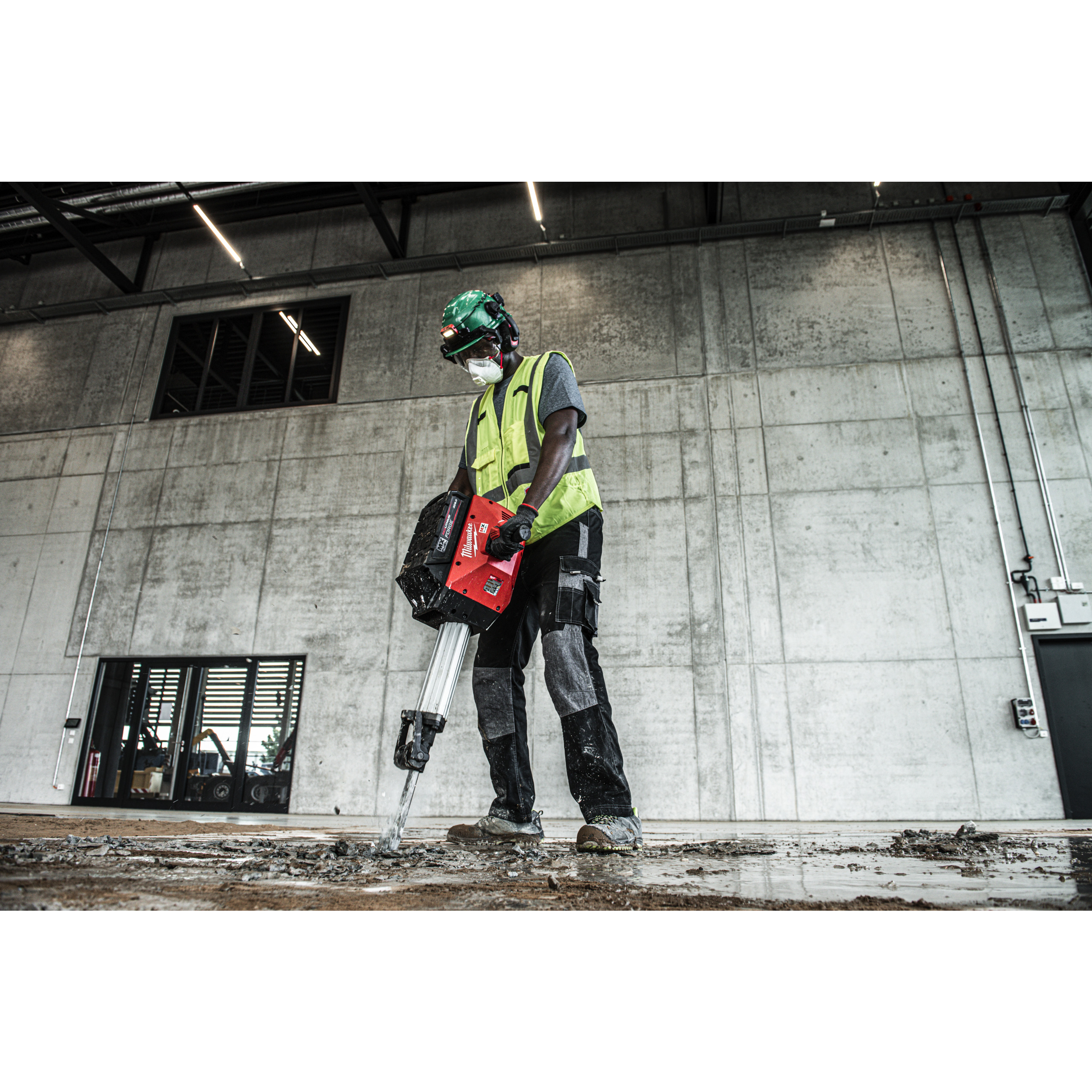 Casco BOLT™ 100 Verde no ventilado Milwaukee - Imagen 3