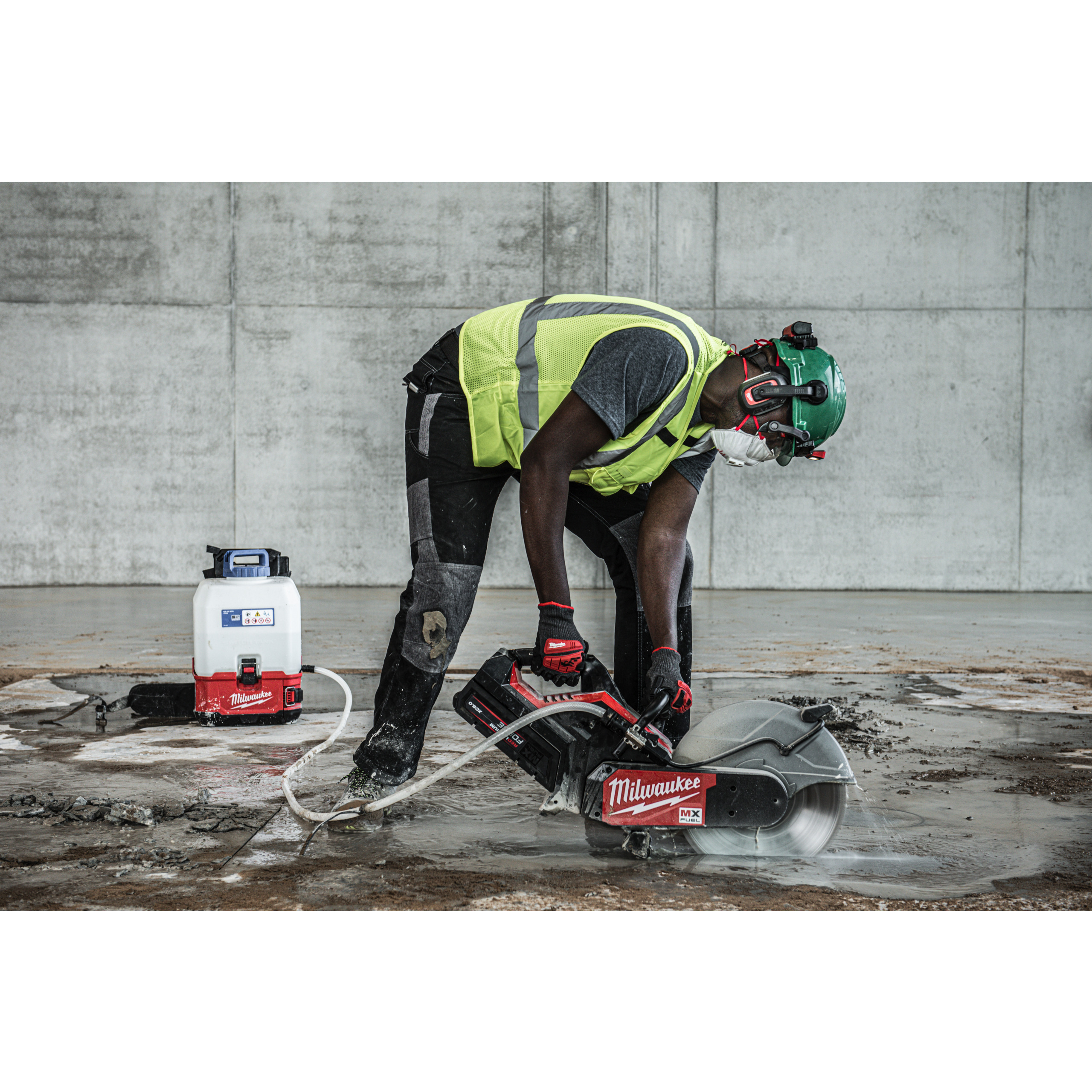 Casco BOLT™ 100 Verde no ventilado Milwaukee - Imagen 2