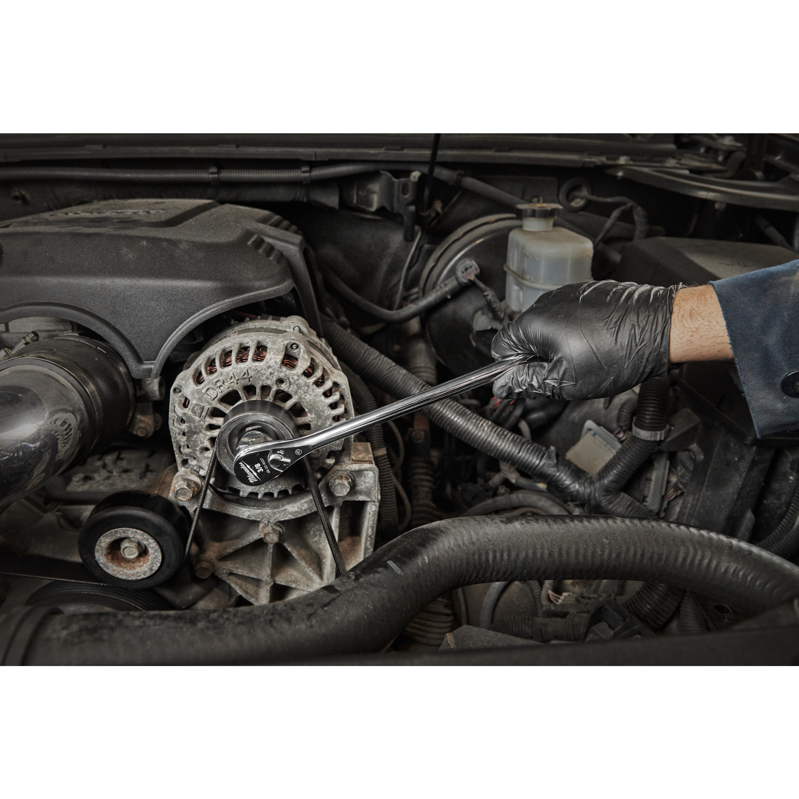 Carraca de ⅜″ larga 3/8 Drive Ratchet Milwaukee - Imagen 3