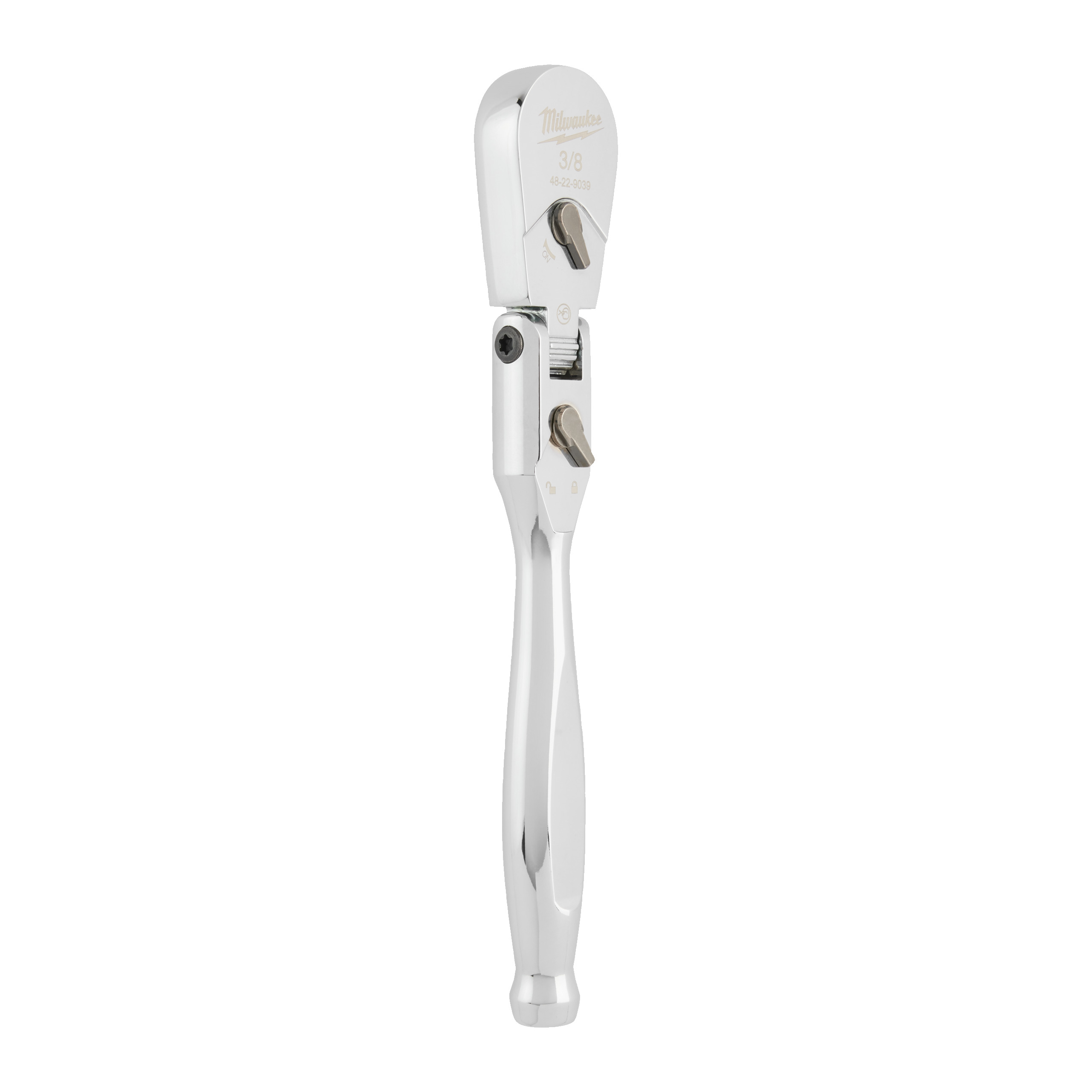 Carraca cabeza flexible de ⅜″ de 215mm 3/8 Drive Flex Head Ratchet Milwaukee
