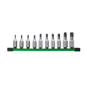 Juego de 10 vasos destornilladores de ⅜″ tipo Torx 3/8" Drive Torx Bit Socket Set Milwaukee