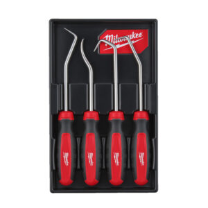Juego de 4 extractores de retenes HD Hooks & Picks Milwaukee