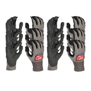 Pack de 12 pares de guantes anticorte de nitrilo Nivel F - XXL/11 High Cut F Gloves Milwaukee