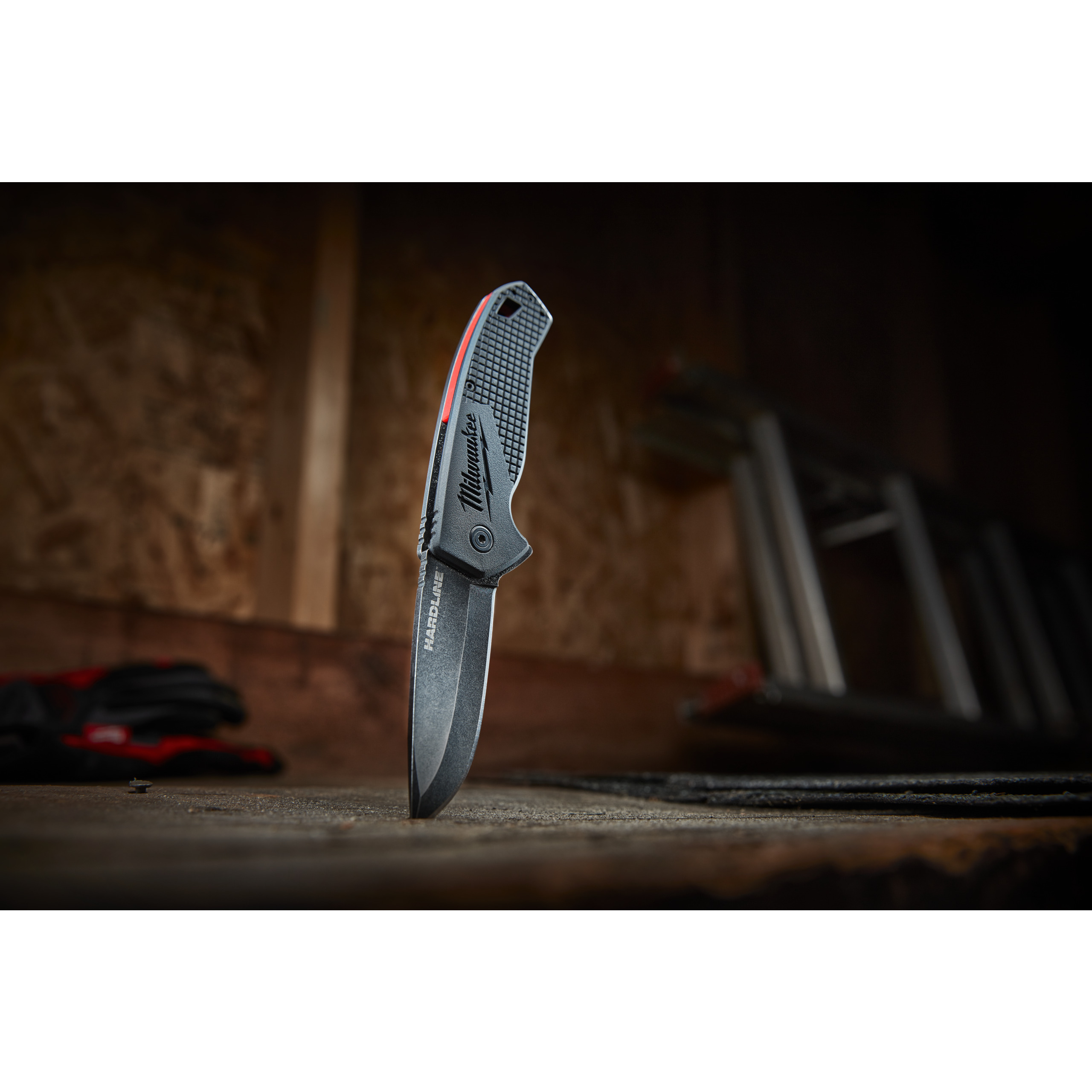 Navaja hoja afilada de 65mm HARDLINE™ Hardline folding knives Milwaukee - Imagen 6
