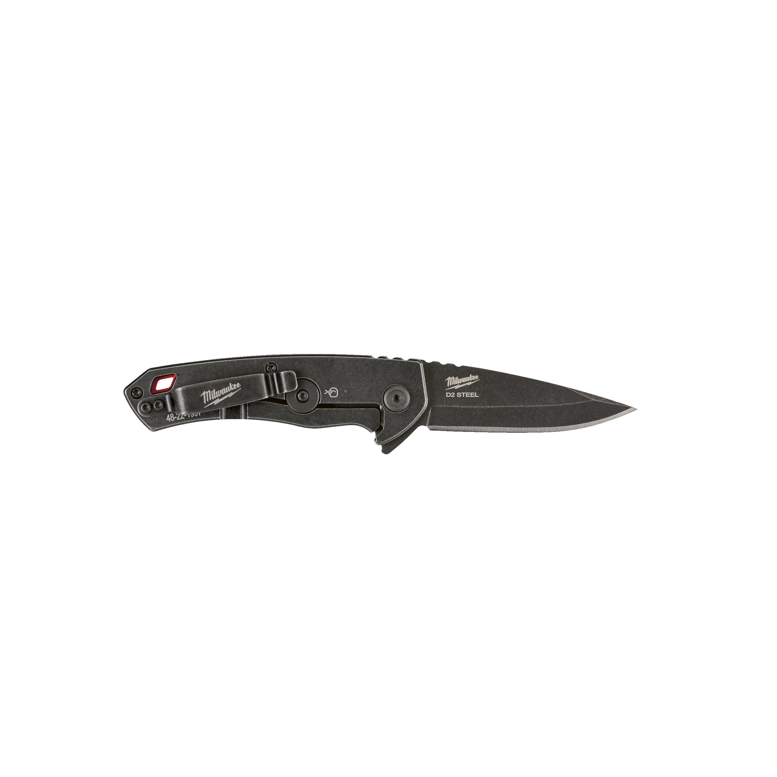 Navaja hoja afilada de 65mm HARDLINE™ Hardline folding knives Milwaukee - Imagen 2