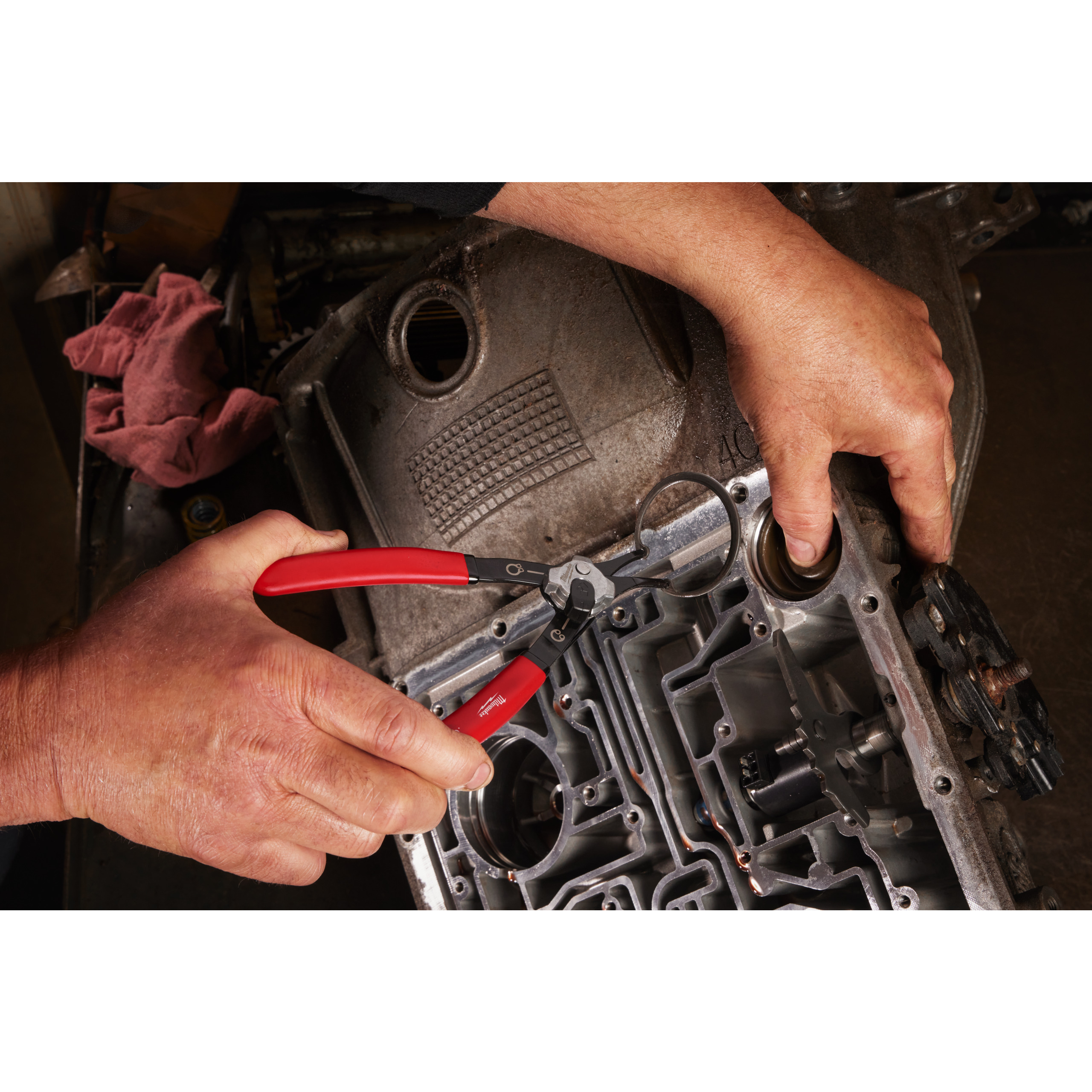 Alicate para circlip grande Circlip Plier Milwaukee - Imagen 2