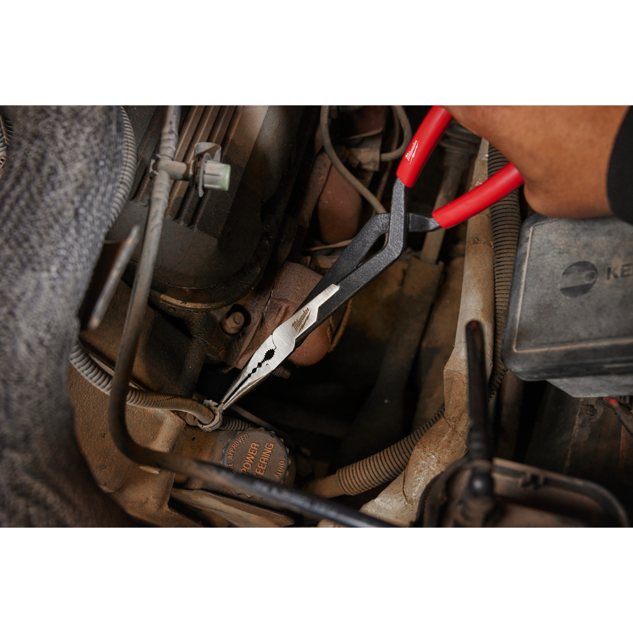 Alicate extralargo recto Long Reach Plier Milwaukee - Imagen 3