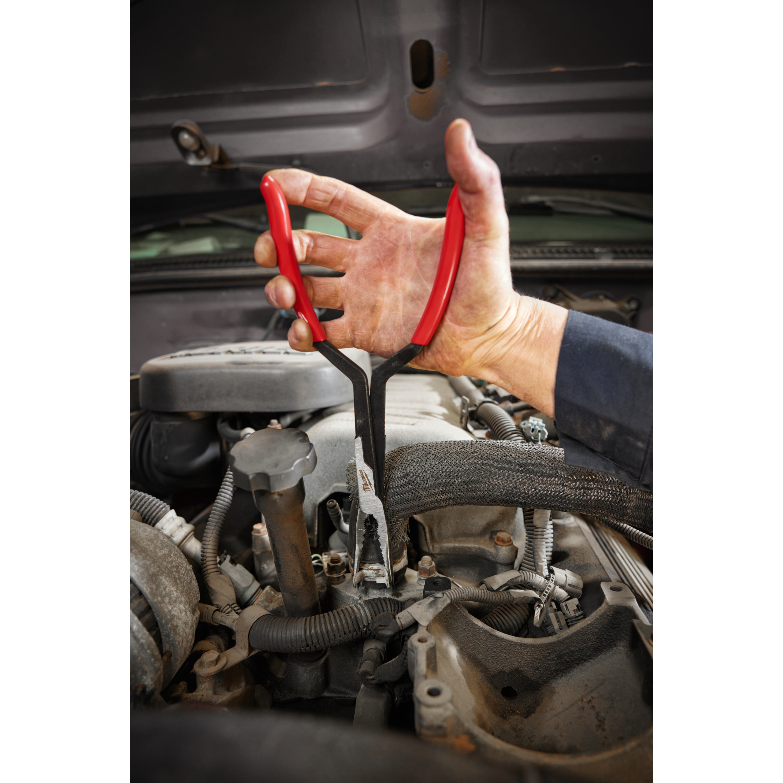 Alicate extralargo a 45° Long Reach Plier Milwaukee - Imagen 5