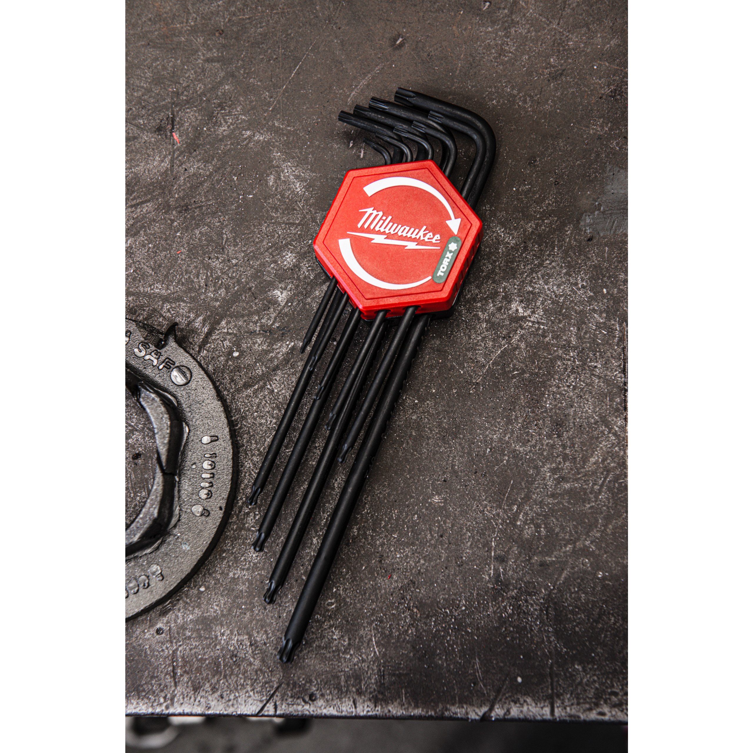 Juego de 9 llaves Torx con bola L-Form Torx Key Set Milwaukee - Imagen 4