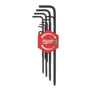 Juego de 9 llaves Torx con bola L-Form Torx Key Set Milwaukee