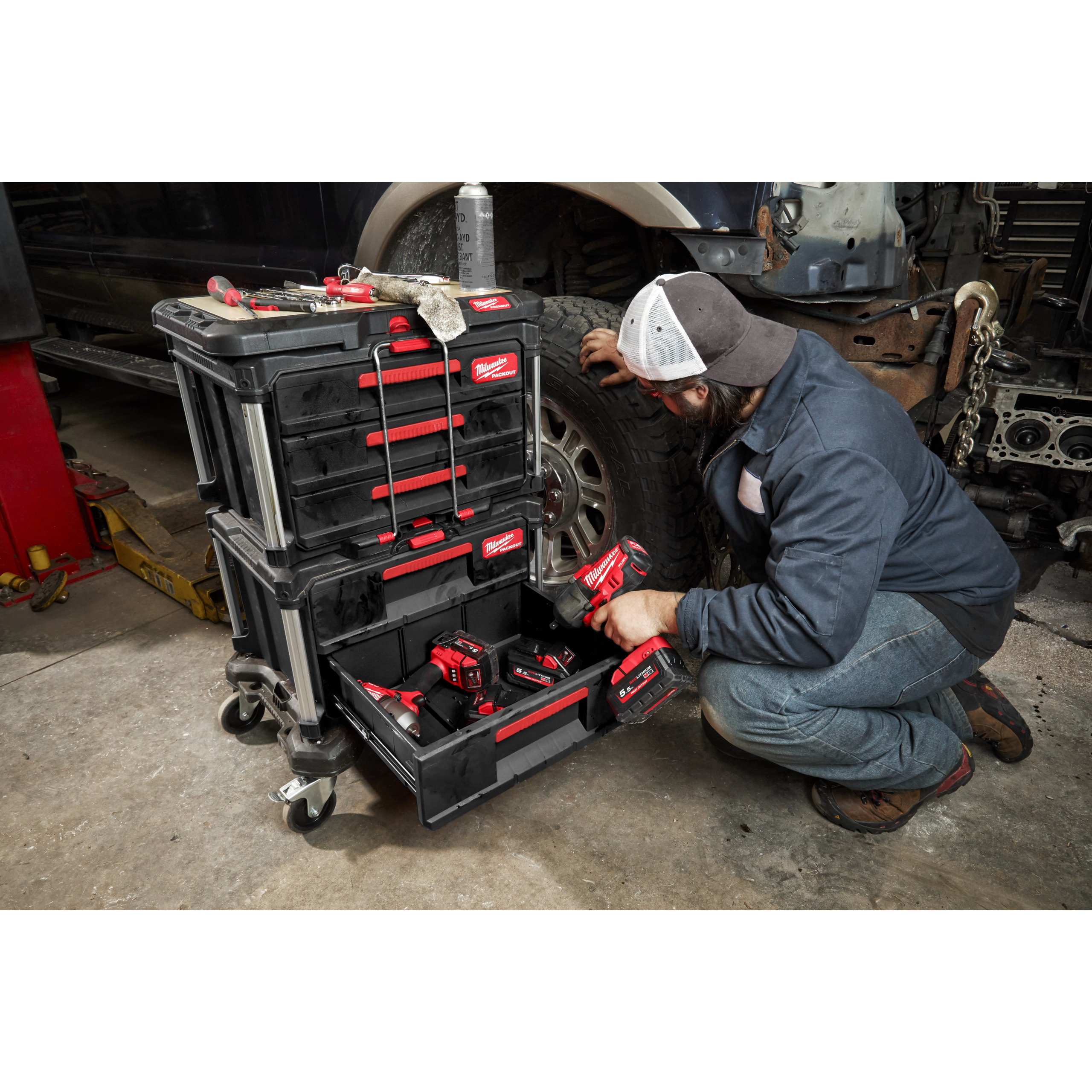 Kit de transporte PACKOUT™ Milwaukee - Imagen 3