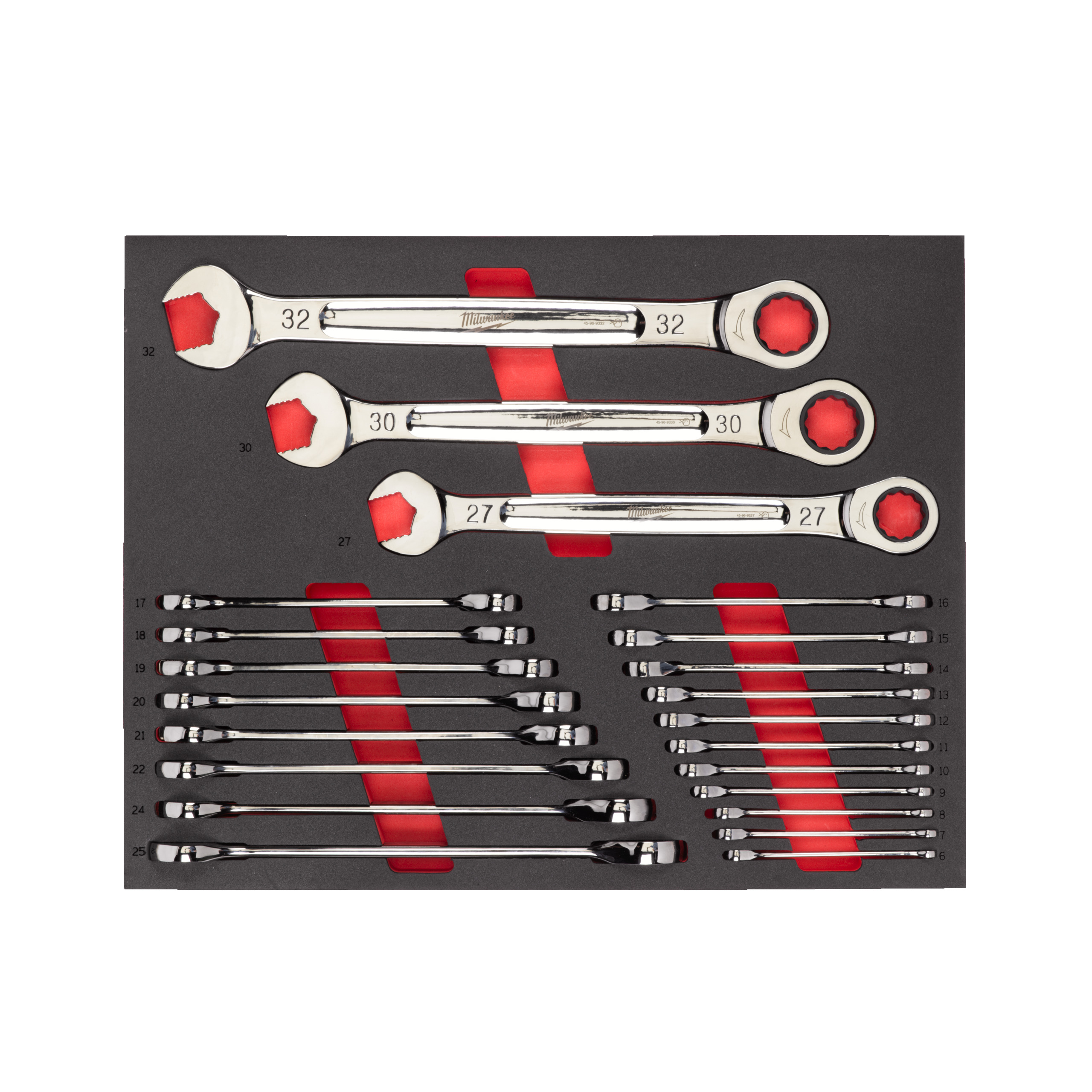3/3 Espuma 22 llaves combinadas MAX BITE™ Milwaukee