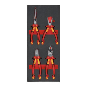 1/3 espuma con 4 alicates VDE - 1 VDE Pliers Set Foam Insert Milwaukee