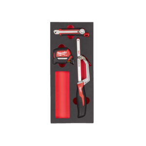 Espuma con 3 piezas (corte y medición) Cutting and Measuring Set Foam Insert Milwaukee
