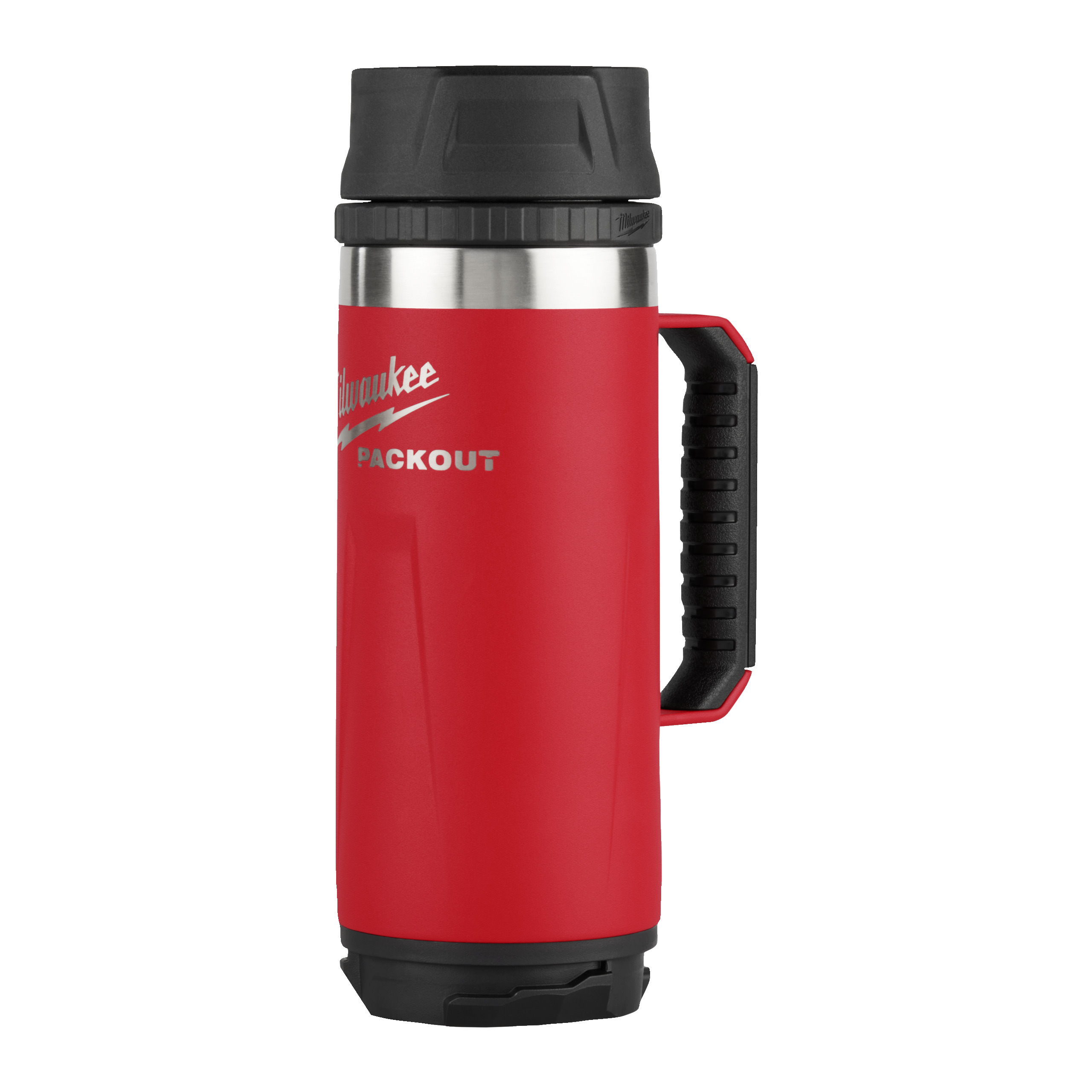 Taza térmica PACKOUT™ de 532ml tapa deslizante roja Packout Mugs Milwaukee