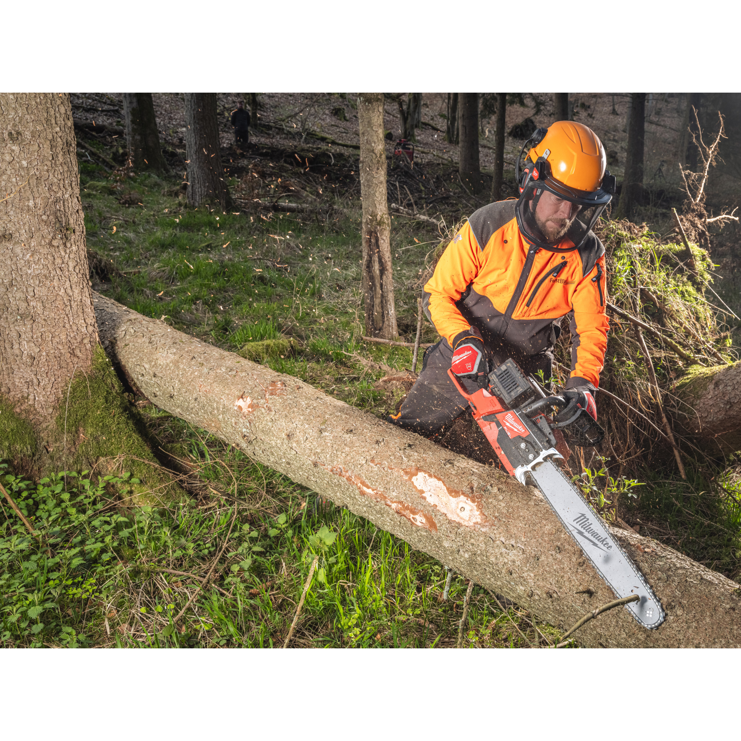 Guantes anticorte forestal -11/XXL Chain Saw Gloves Milwaukee - Imagen 2