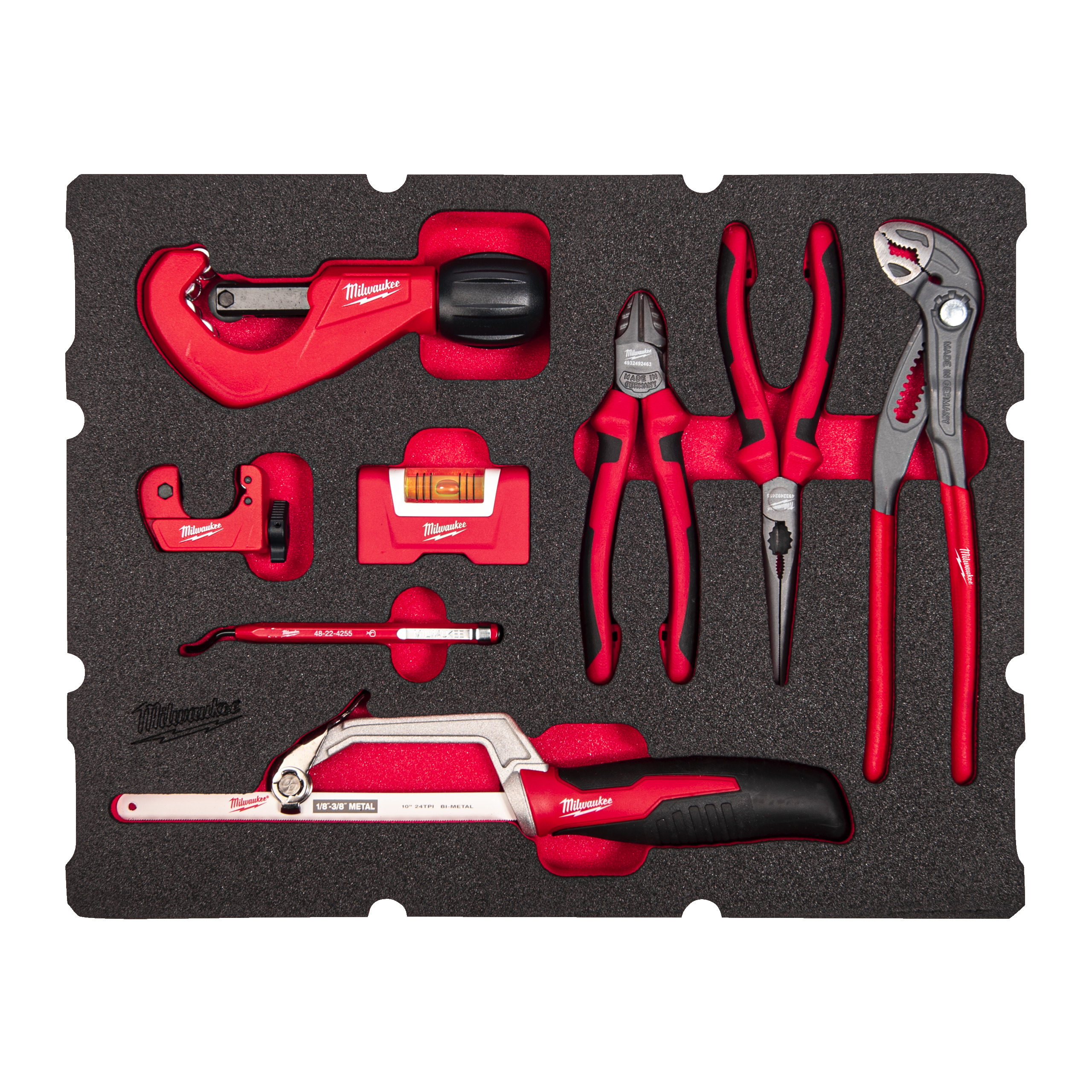 Espuma PACKOUT™ Fontanero (Alicates y corte) Packout Drawer Plumbing Foam Insert Set Milwaukee