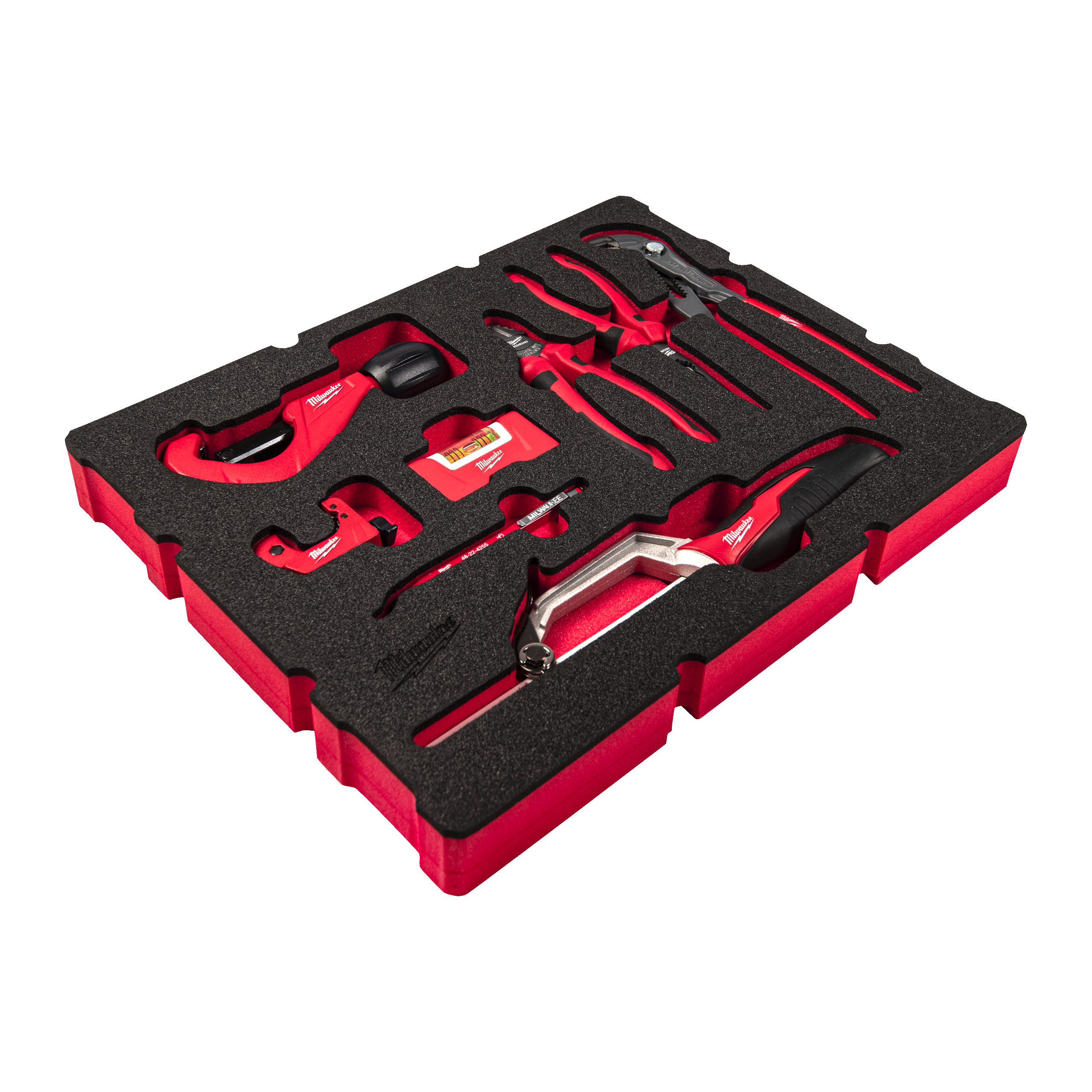 Espuma PACKOUT™ Fontanero (Alicates y corte) Packout Drawer Plumbing Foam Insert Set Milwaukee - Imagen 2