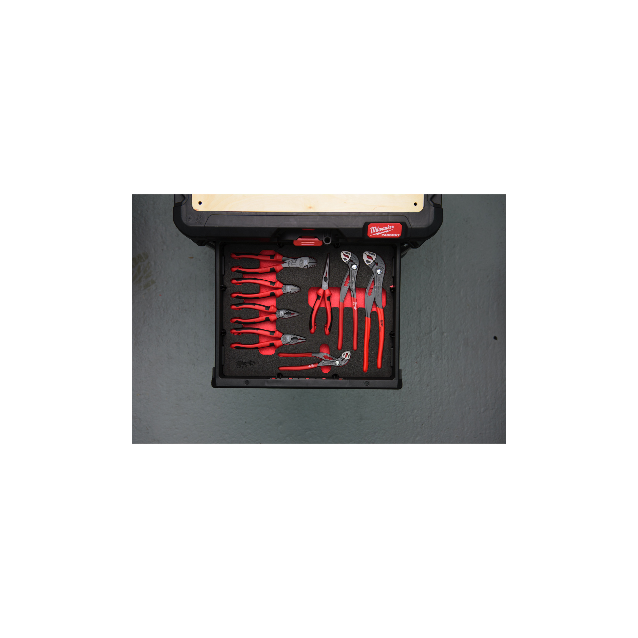 Espuma PACKOUT™ (Alicates) Packout Drawer Pliers Foam Insert Set Milwaukee - Imagen 3