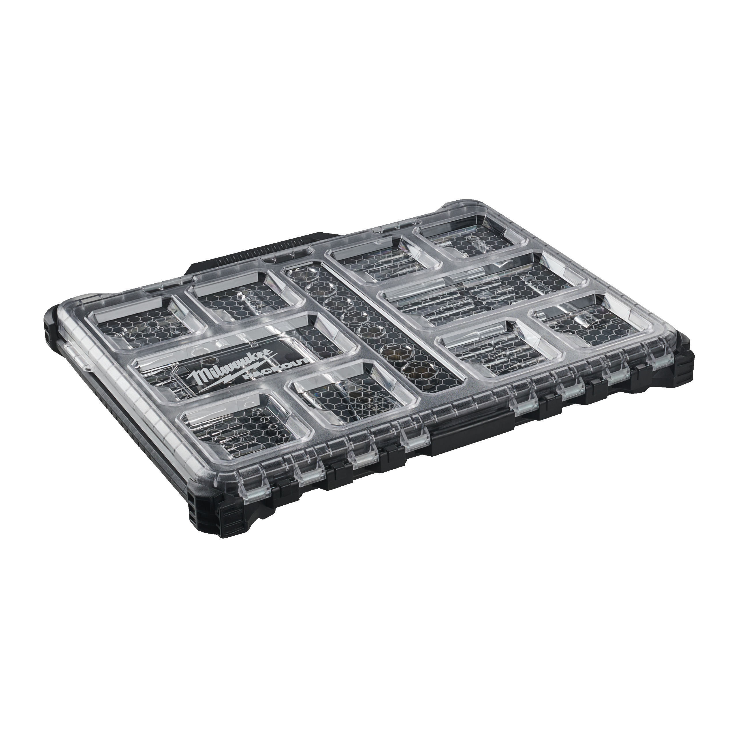 Juego de 63 piezas con vasos y carraca de 1/4" y 1/2" en organizador Slim compacto PACKOUT™... - Imagen 2