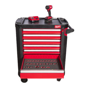 Carro de herramientas con 7 cajones TOOLGUARD™ de 78cm con 246 herramientas Milwaukee