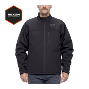 Chaqueta calefactada TOUGHSHELL™ negra M12™, S M12 HJ6 Milwaukee