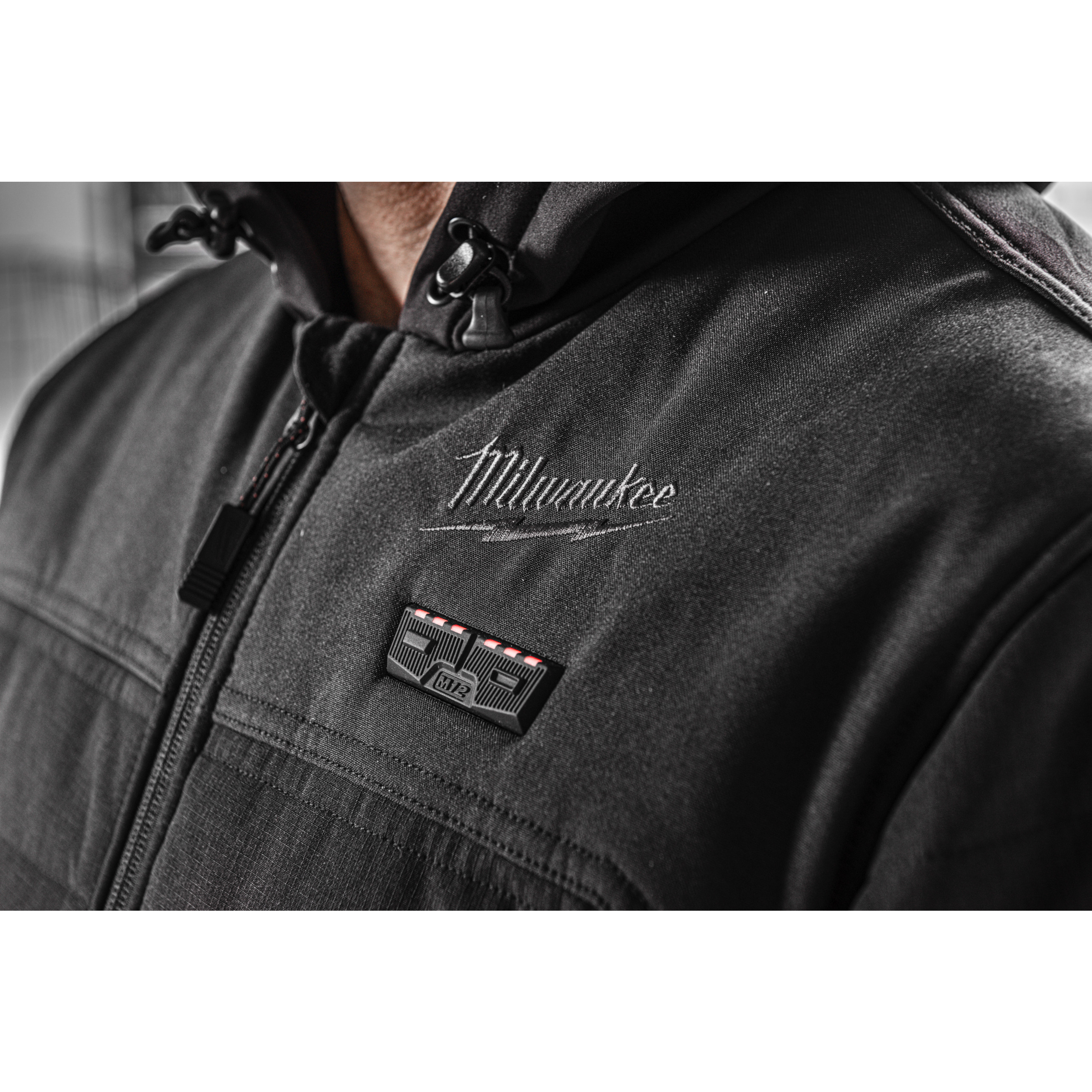 Chaqueta híbrida güateada calefactada M12™ negra, XXL M12 HPJBL3 Milwaukee - Imagen 2