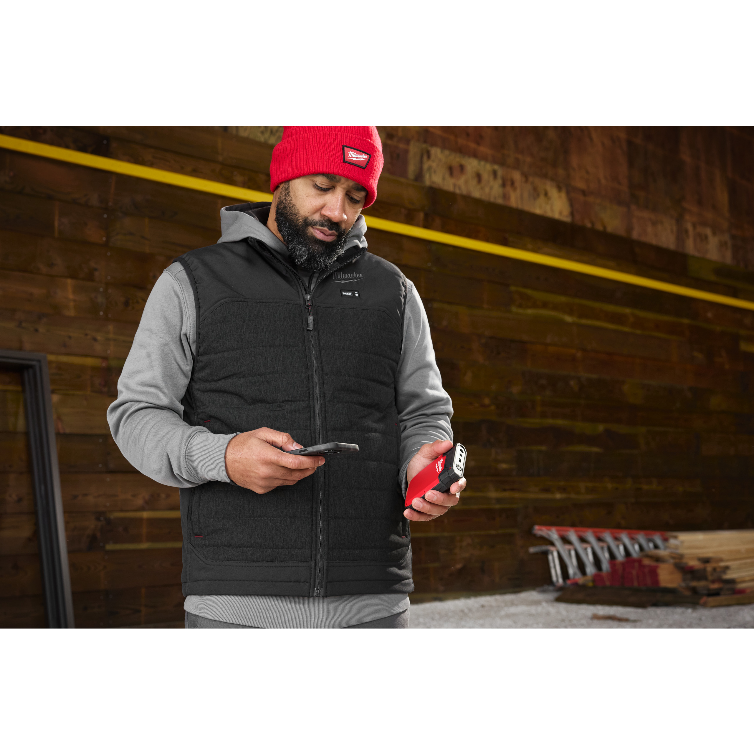 Chaleco híbrido güateado calefactado M12™ negro, XXL M12 HPVBL3 Milwaukee - Imagen 4