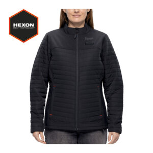 Chaqueta híbrida güateada calefactada para mujer M12™ negra, M M12 HPJLBL3 Milwaukee