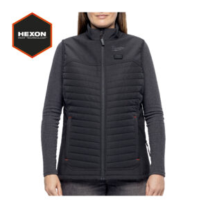 Chaleco híbrido güateado calefactado para mujer M12™ negro, S M12 HPVLBL3 Milwaukee
