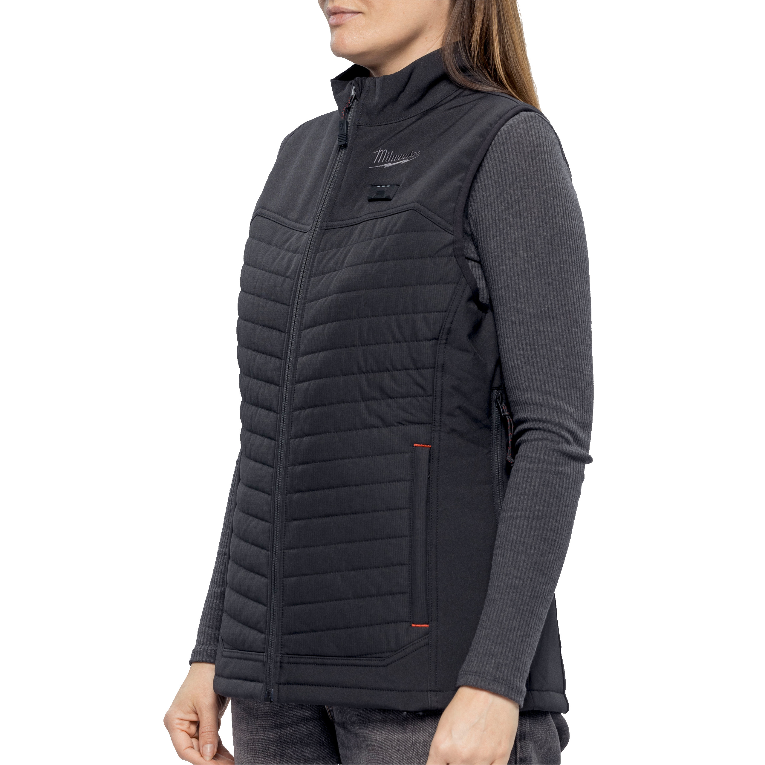 Chaleco híbrido güateado calefactado para mujer M12™ negro, S M12 HPVLBL3 Milwaukee - Imagen 2