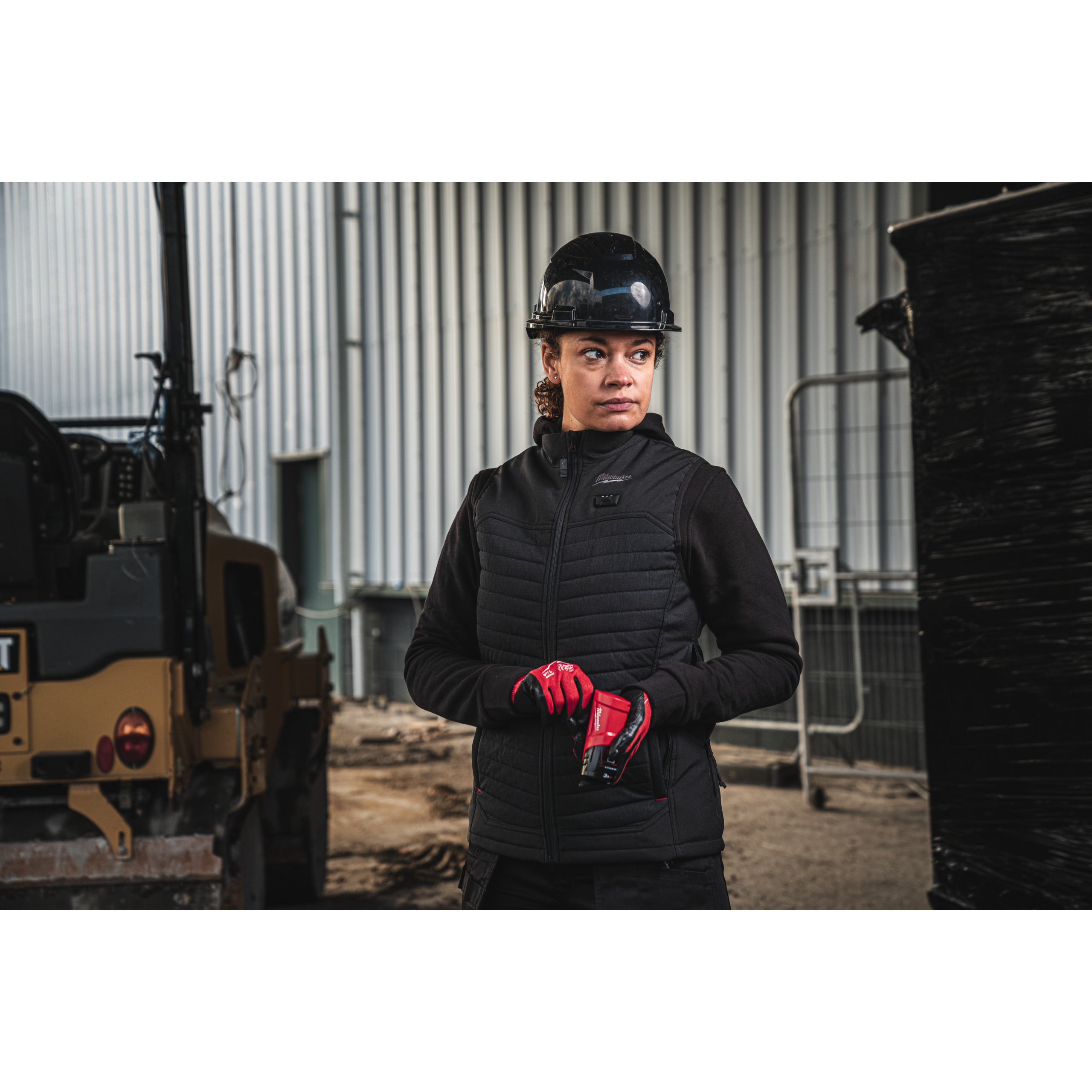 Chaleco híbrido güateado calefactado para mujer M12™ negro, L M12 HPVLBL3 Milwaukee - Imagen 4