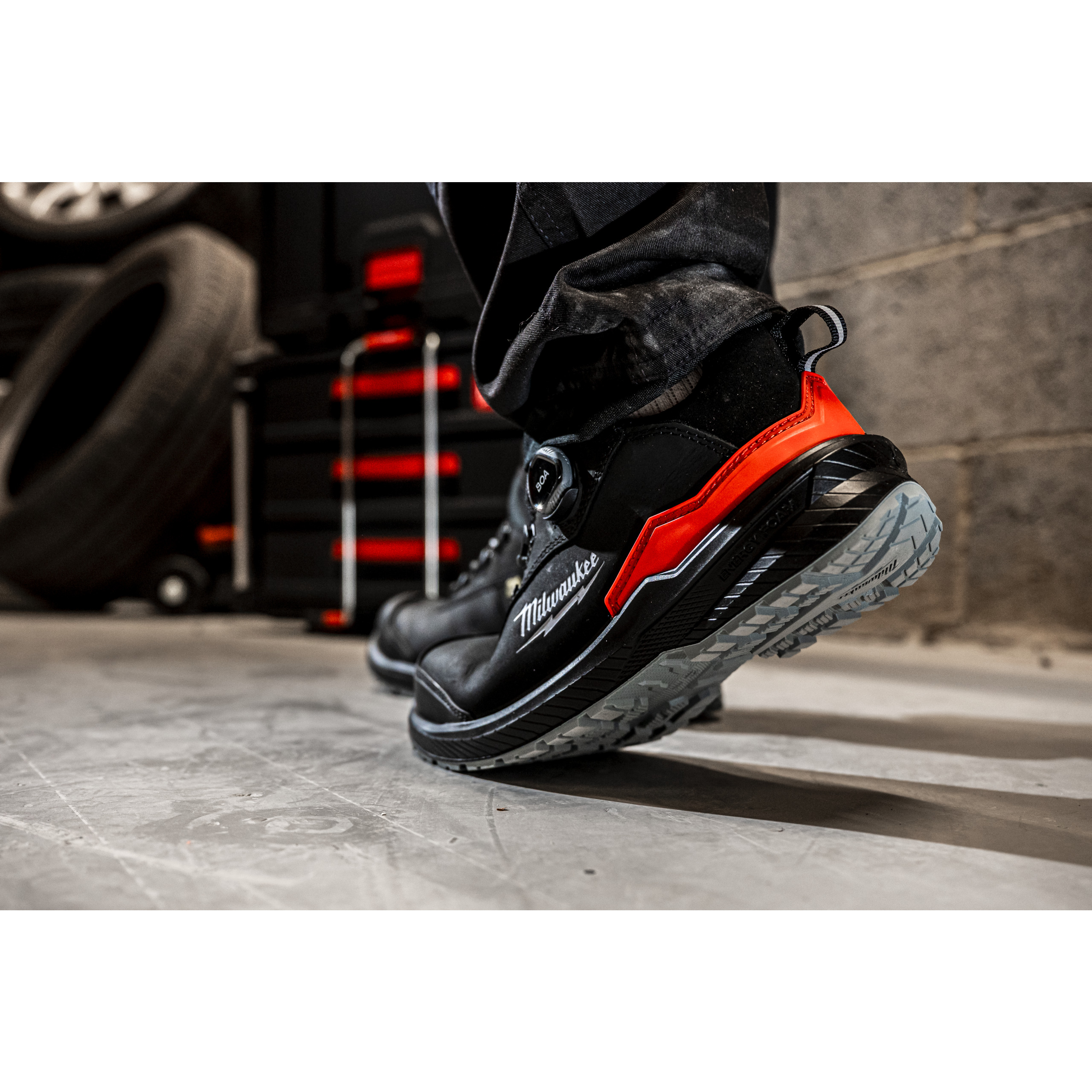 Zapato de seguridad Flextred™ con sistema BOA® S3S 1L111031 ESD SC FO SR 38 Milwaukee - Imagen 4