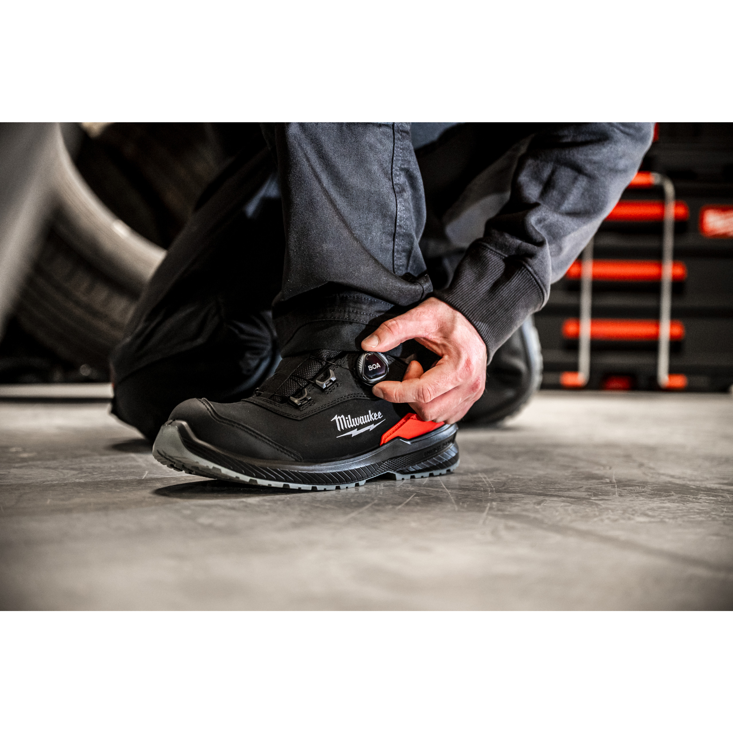 Zapato de seguridad Flextred™ con sistema BOA® S3S 1L111031 ESD SC FO SR 38 Milwaukee - Imagen 6