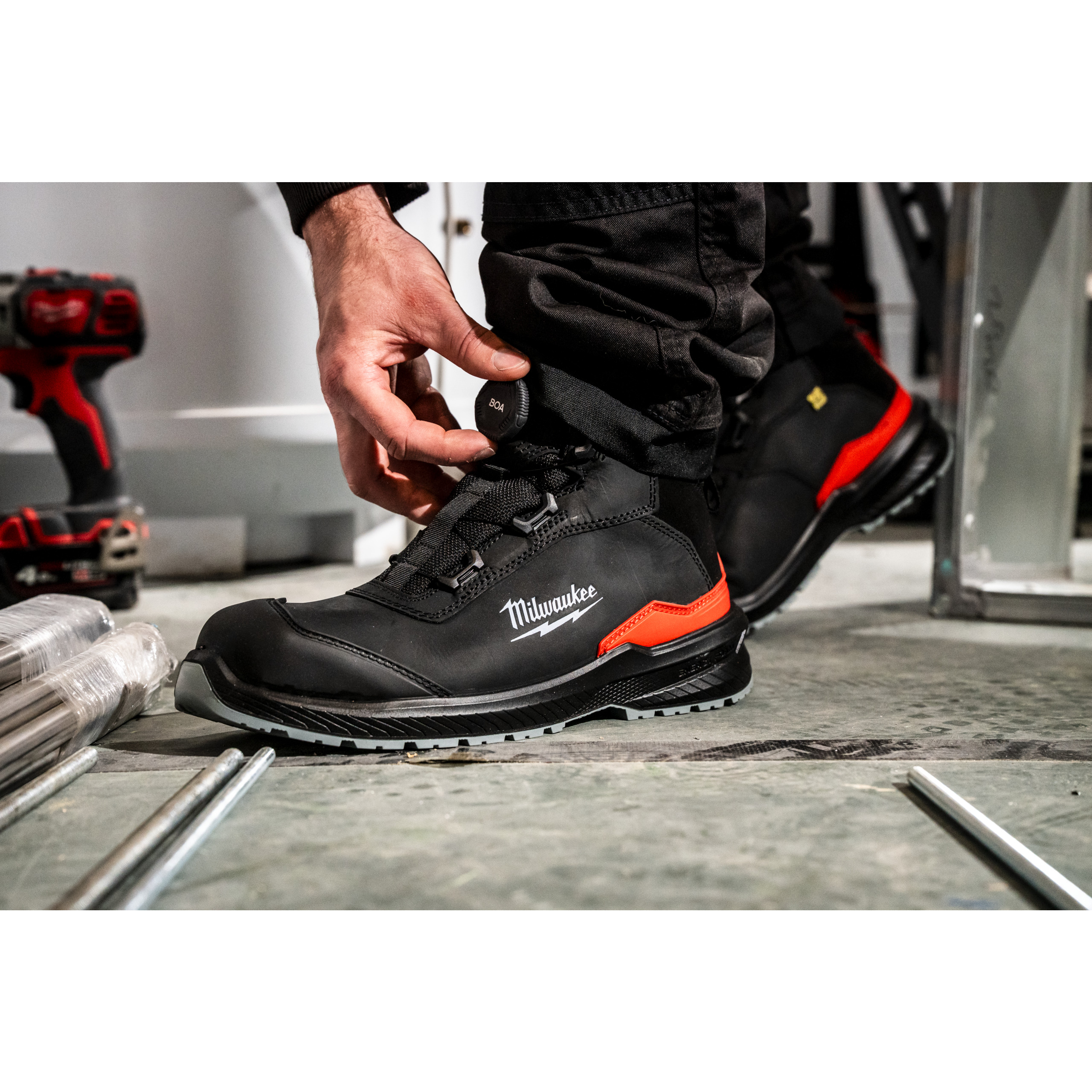 Bota de seguridad Flextred™con sistema BOA® S3S B1M110133 ESD SC FO SR 36 Milwaukee - Imagen 5