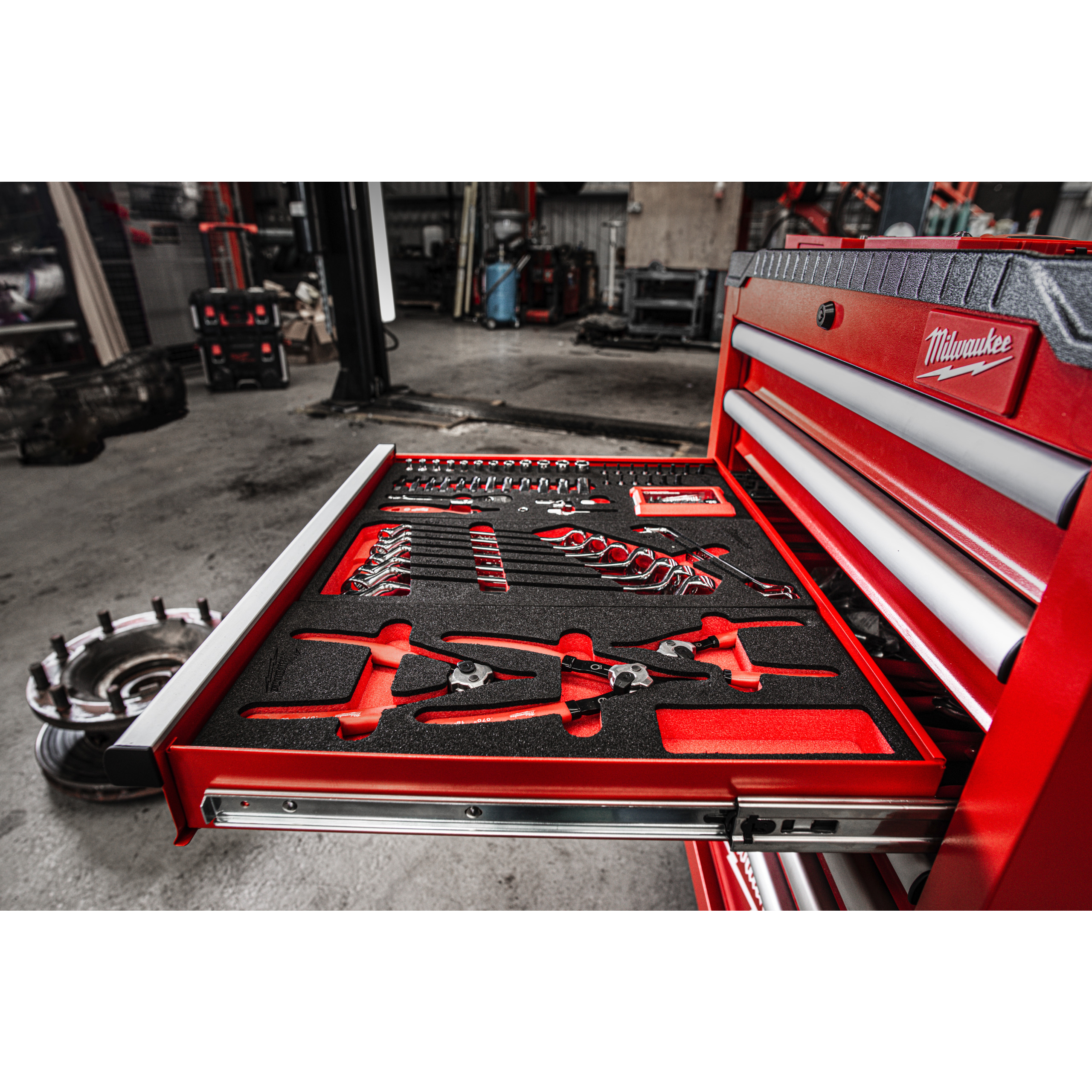 Carro de herramientas con 7 cajones TOOLGUARD™ de 69cm SRC27/7-1 Milwaukee - Imagen 5