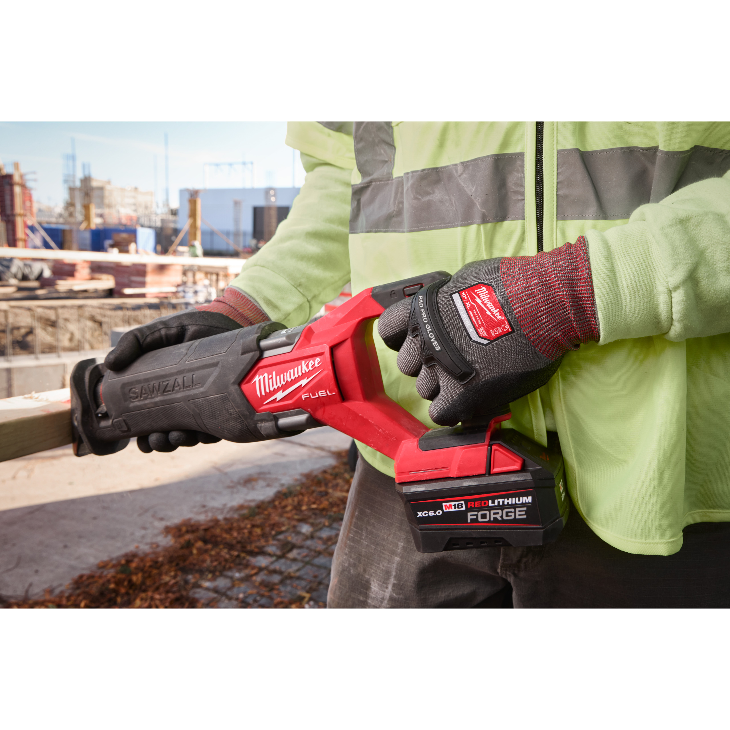 Guantes acolchados y anticorte nivel D - 7/S PAD PRO Gloves Milwaukee - Imagen 2