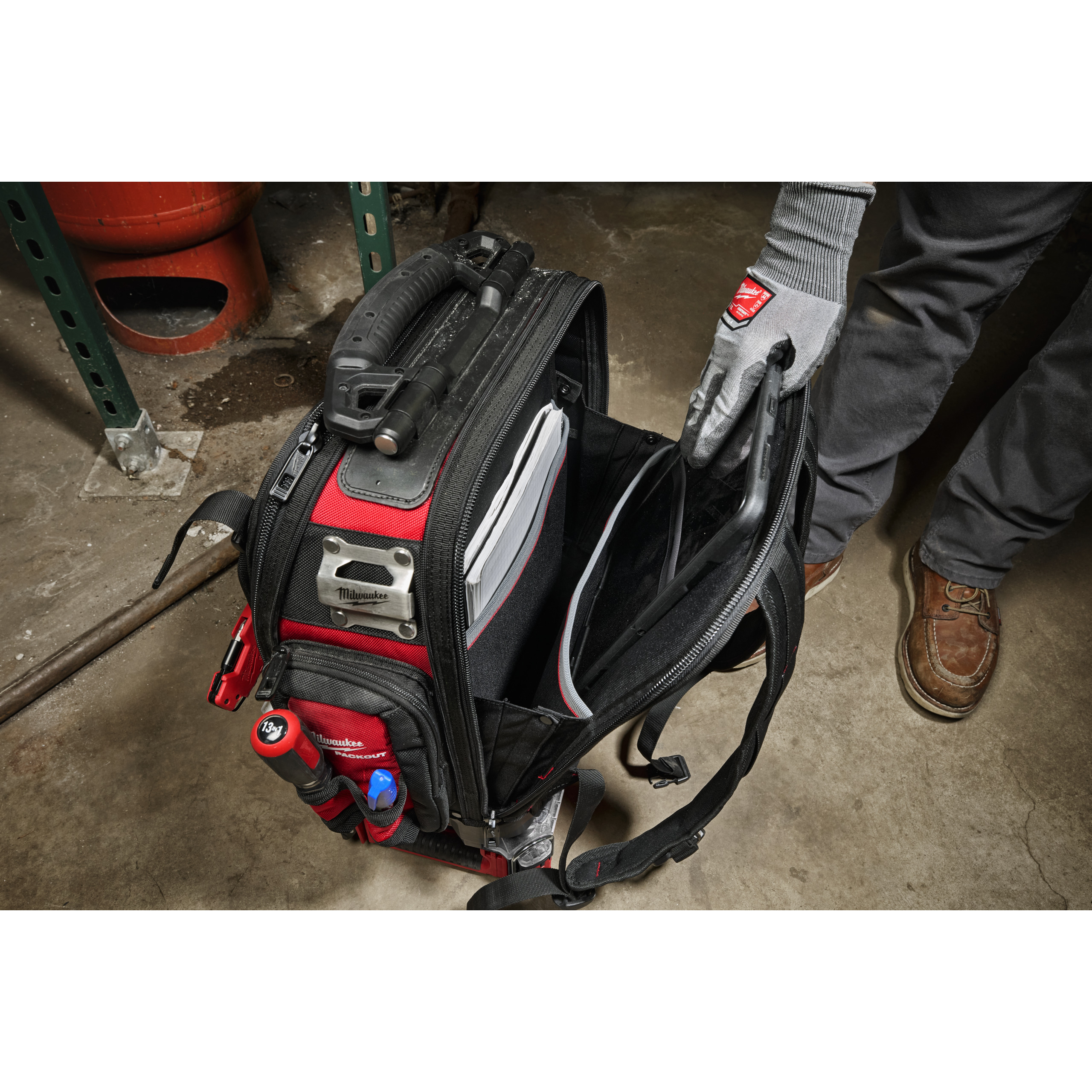 Mochila Pro PACKOUT™ Packout Structured Backpack Milwaukee - Imagen 5