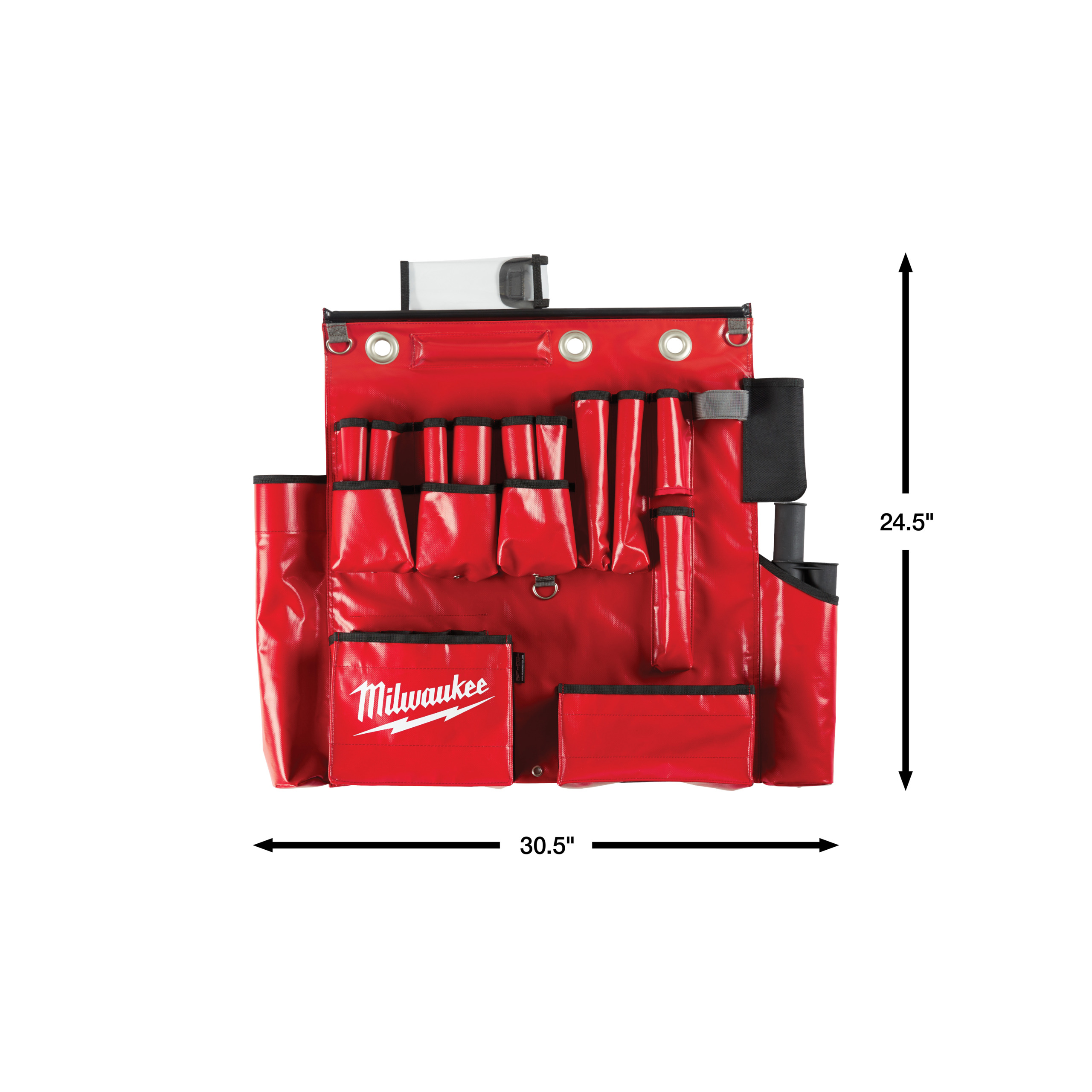 Delantal electricista con 25 bolsillos Milwaukee - Imagen 3