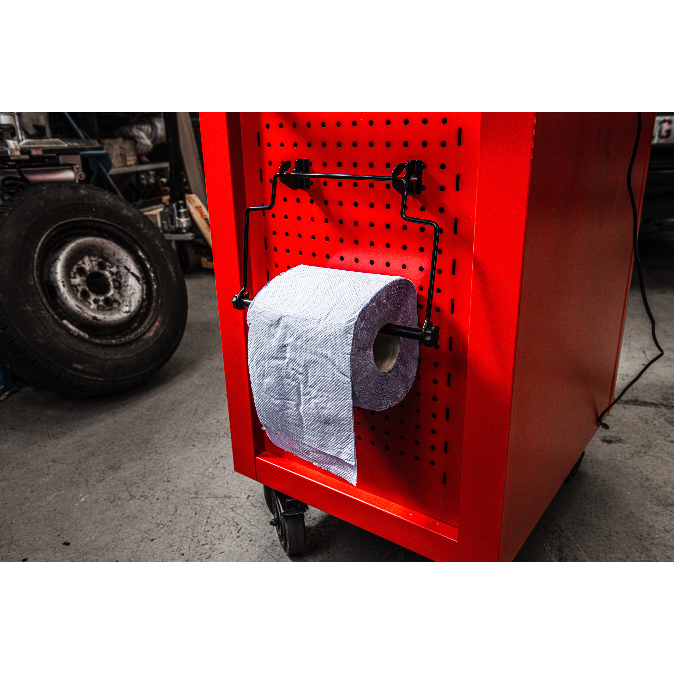 Soporte para rollos de papel para carro metálico Milwaukee - Imagen 4