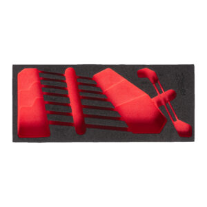Espuma vacía ⅓ para referencia 4932499086 Double Ring Offset Spanner Foam Insert Set Milwaukee