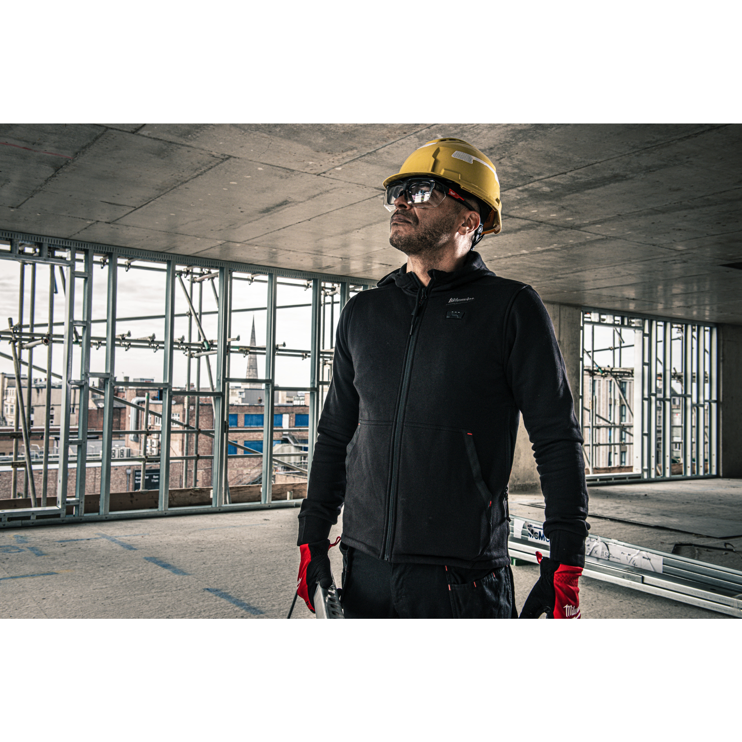 Sudadera calefactada negra M12™, S M12 HHBL5 Milwaukee - Imagen 5