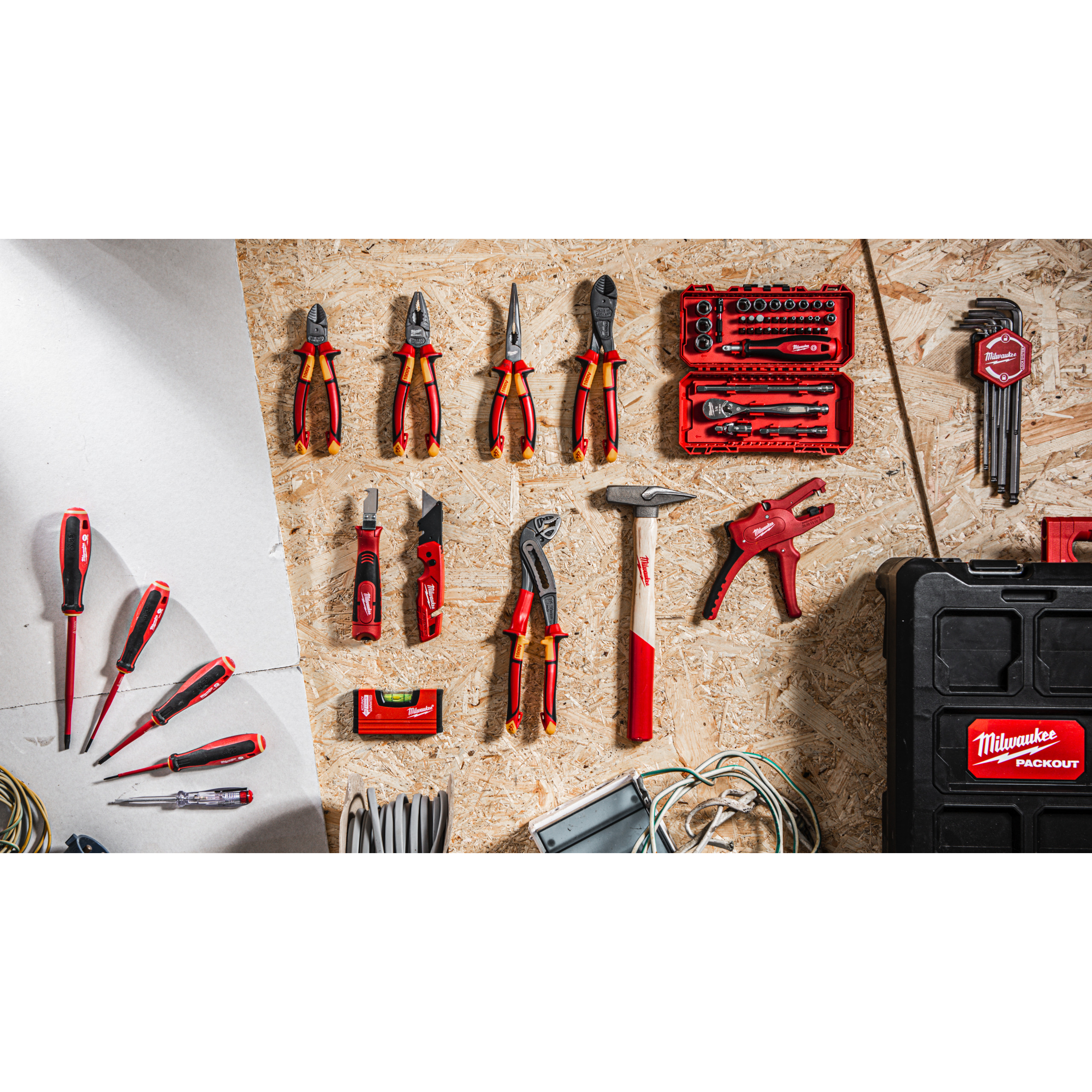 Kit de electricista con 62 piezas PACKOUT™ Packout Electrician Set Milwaukee - Imagen 6