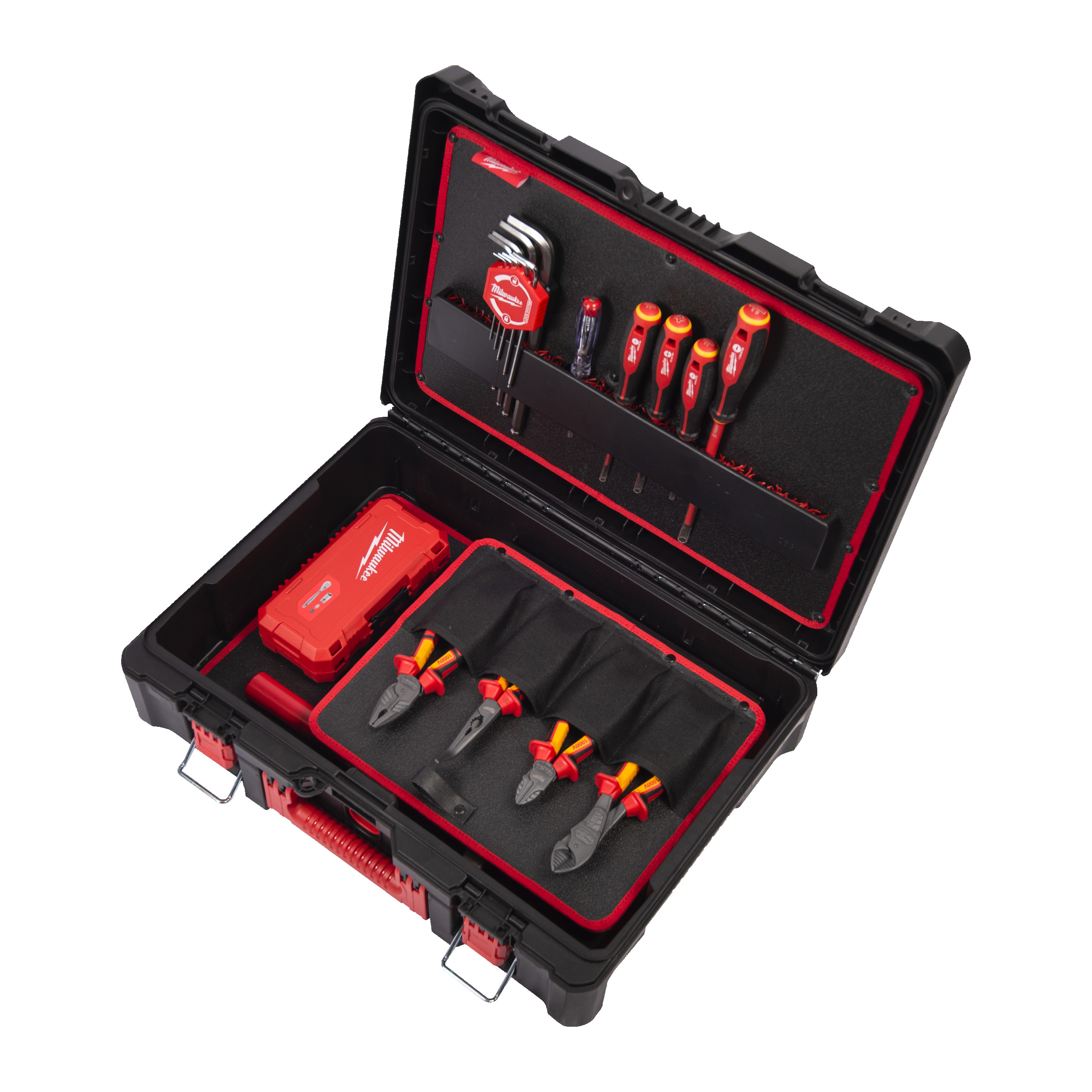 Kit de electricista con 62 piezas PACKOUT™ Packout Electrician Set Milwaukee