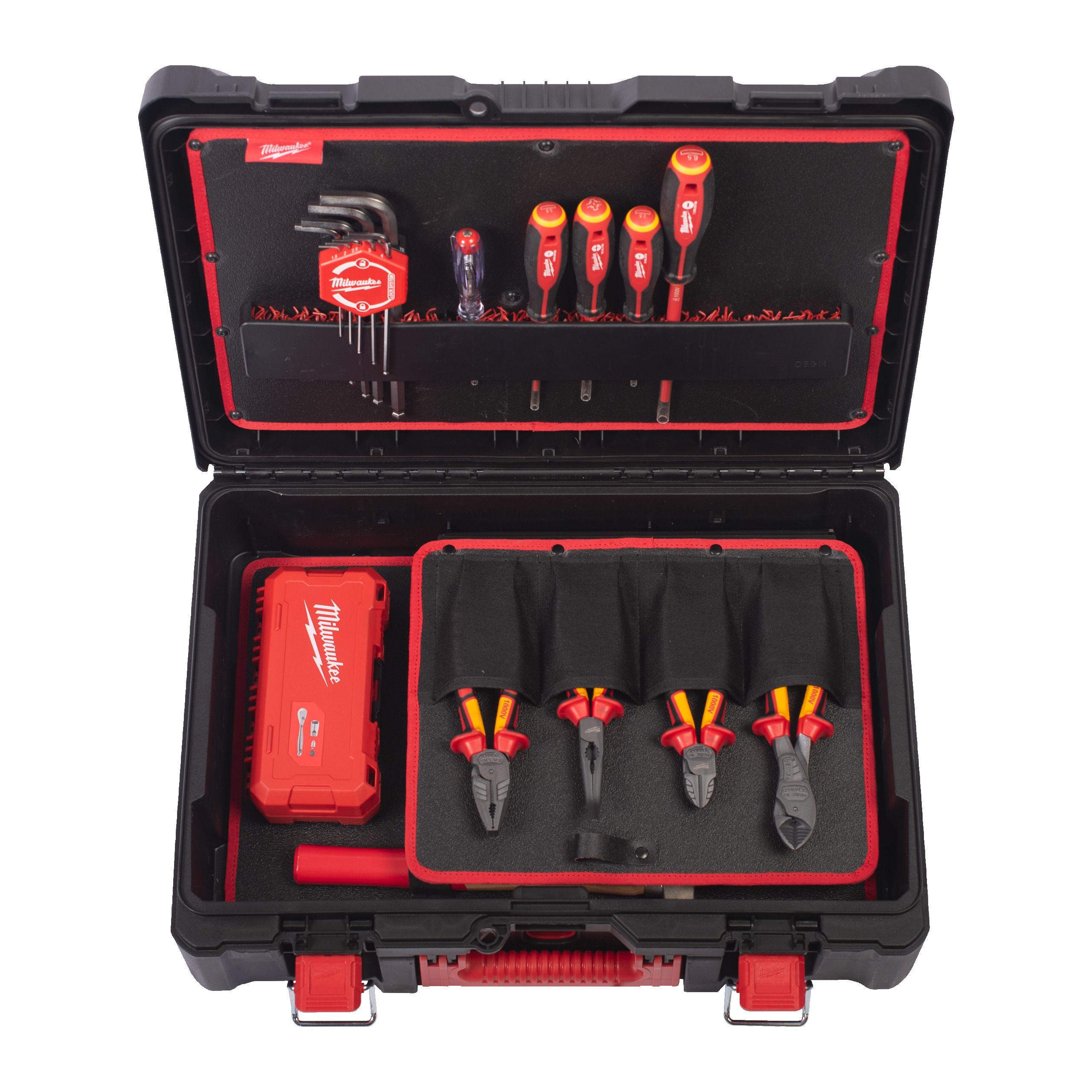Kit de electricista con 62 piezas PACKOUT™ Packout Electrician Set Milwaukee - Imagen 2