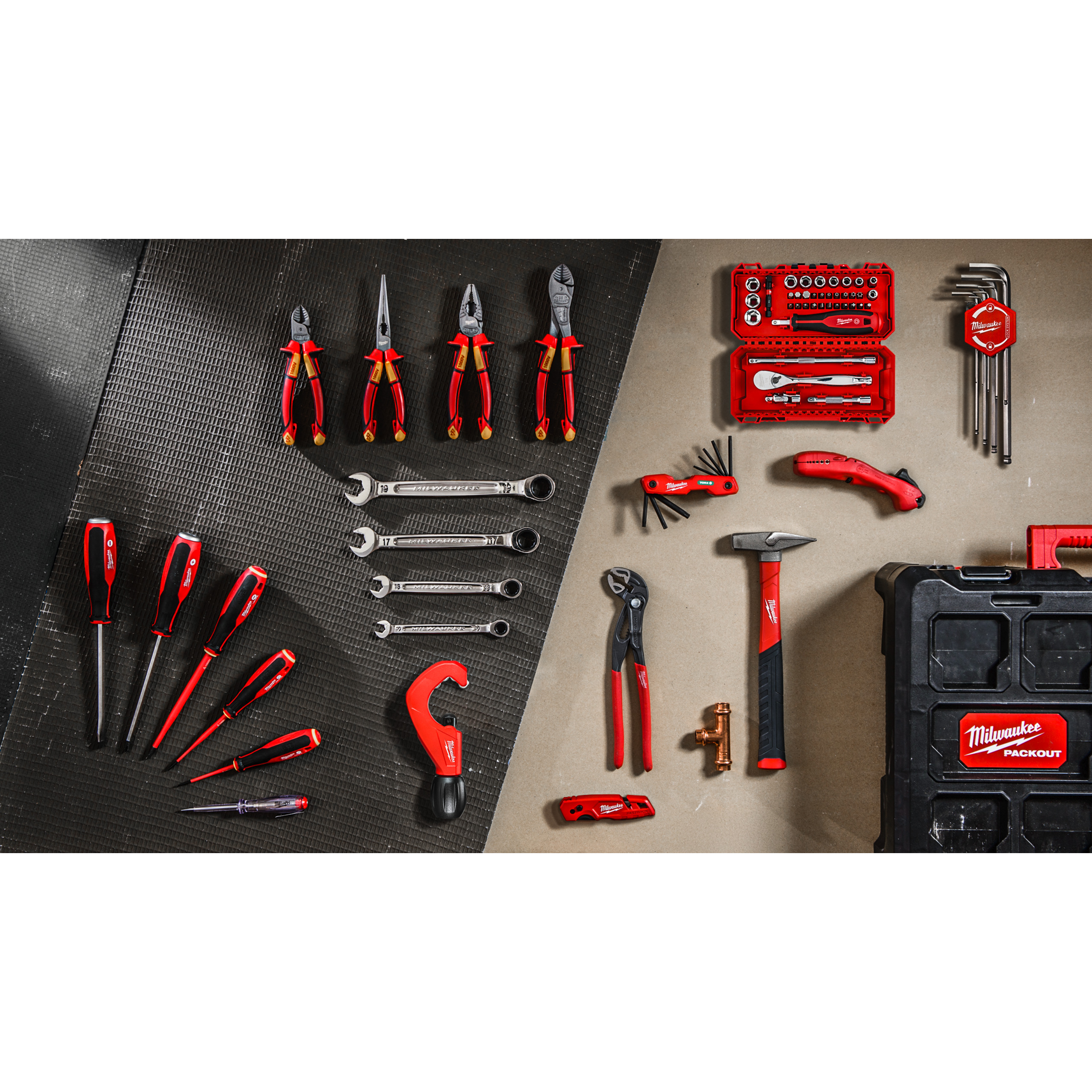 Kit de fontanero con 74 piezas PACKOUT™ Packout Plumbing Set Milwaukee - Imagen 5